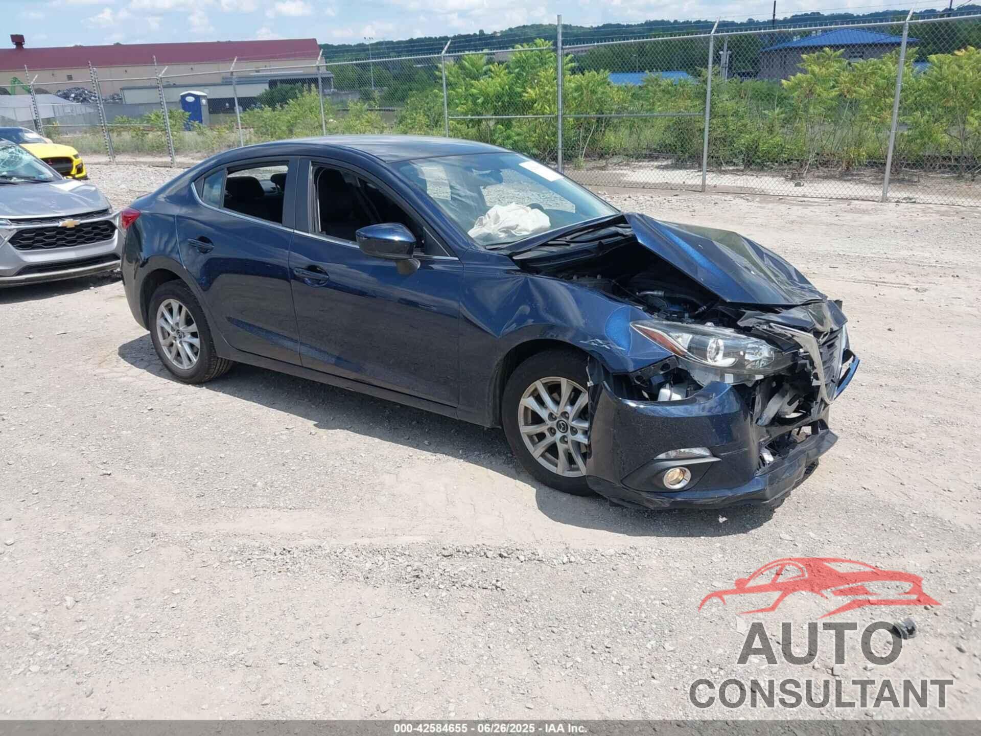 MAZDA MAZDA3 2014 - JM1BM1V71E1135627