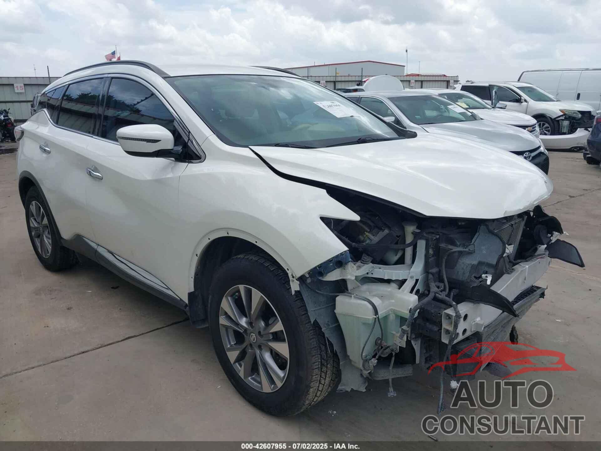 NISSAN MURANO 2016 - 5N1AZ2MHXGN143309