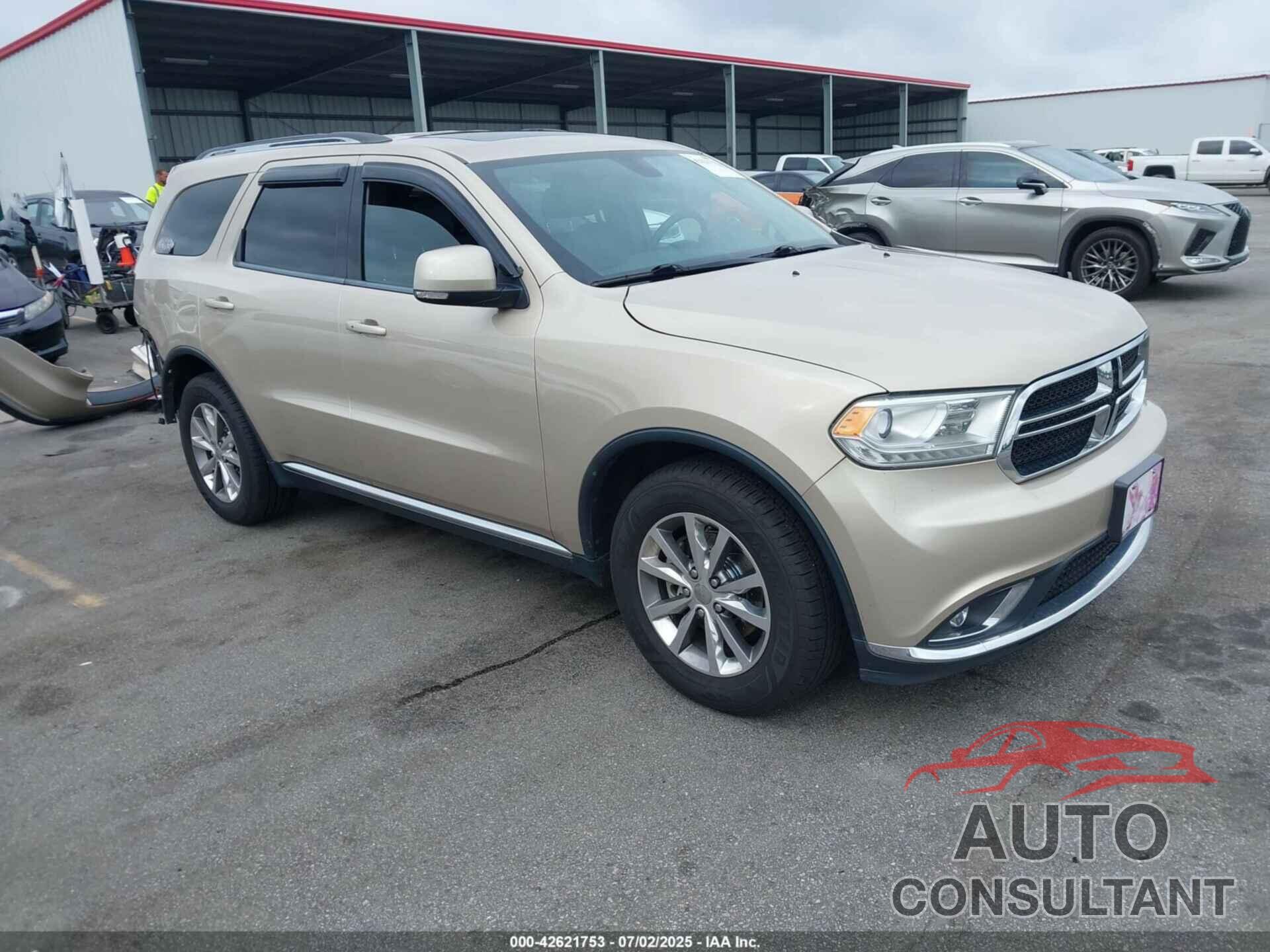 DODGE DURANGO 2015 - 1C4RDHDG0FC834181