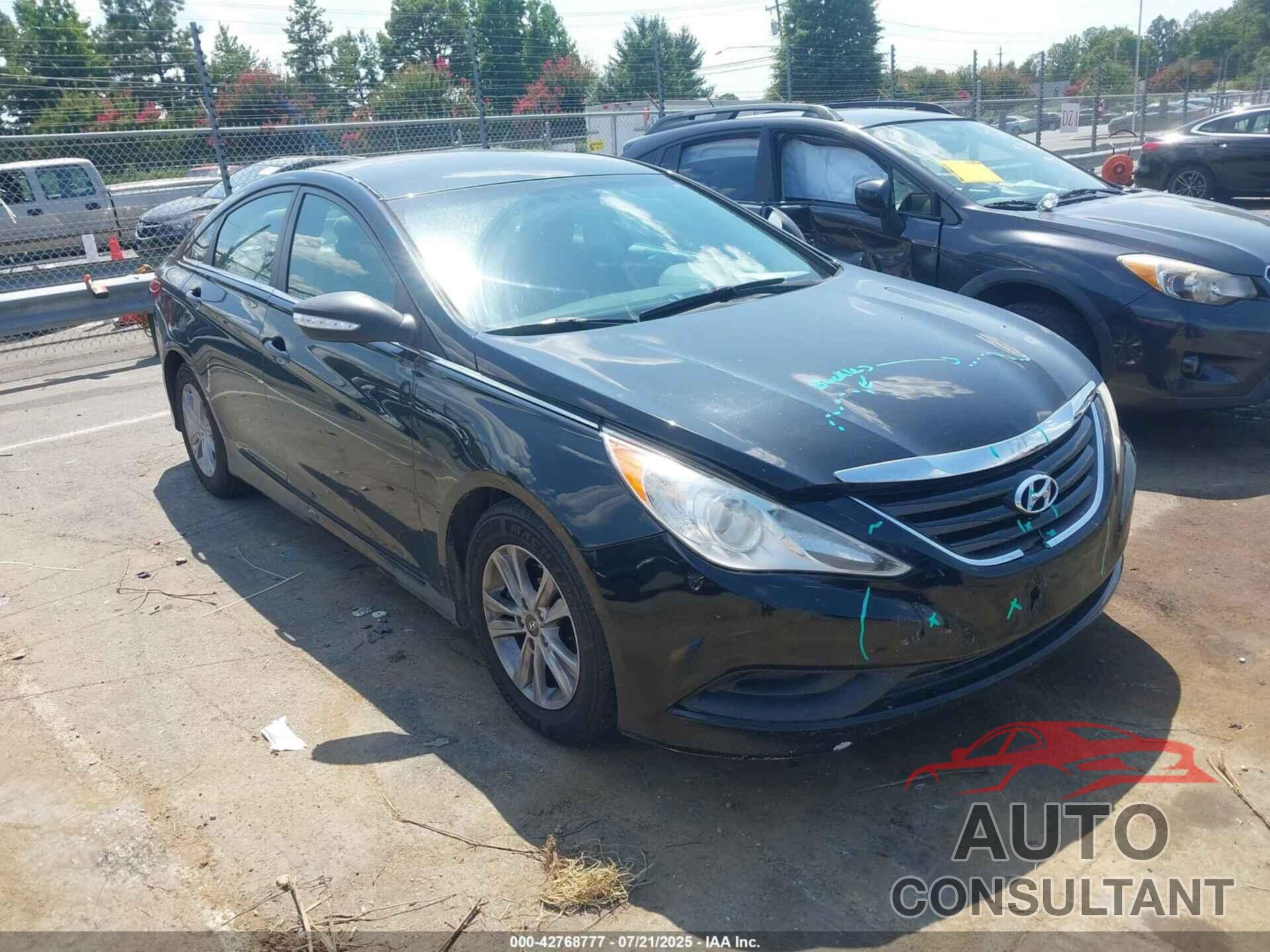 HYUNDAI SONATA 2014 - 5NPEB4ACXEH880862