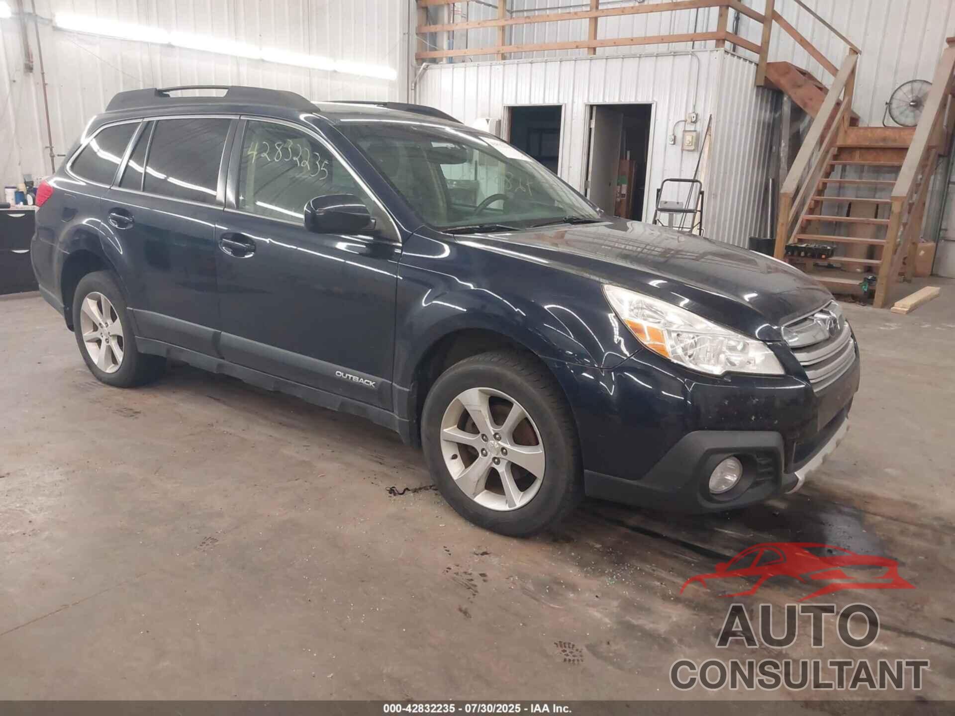 SUBARU OUTBACK 2013 - 4S4BRBKC6D3242857