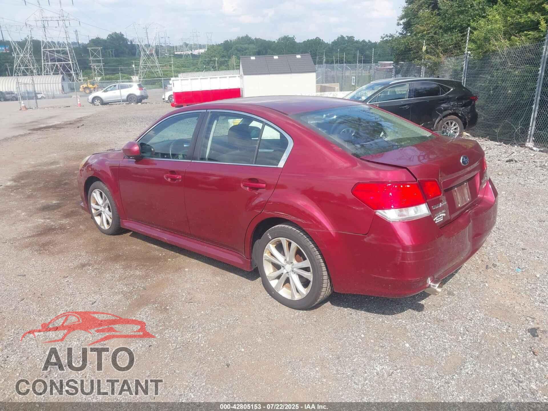 SUBARU LEGACY 2013 - 4S3BMBC64D3036898