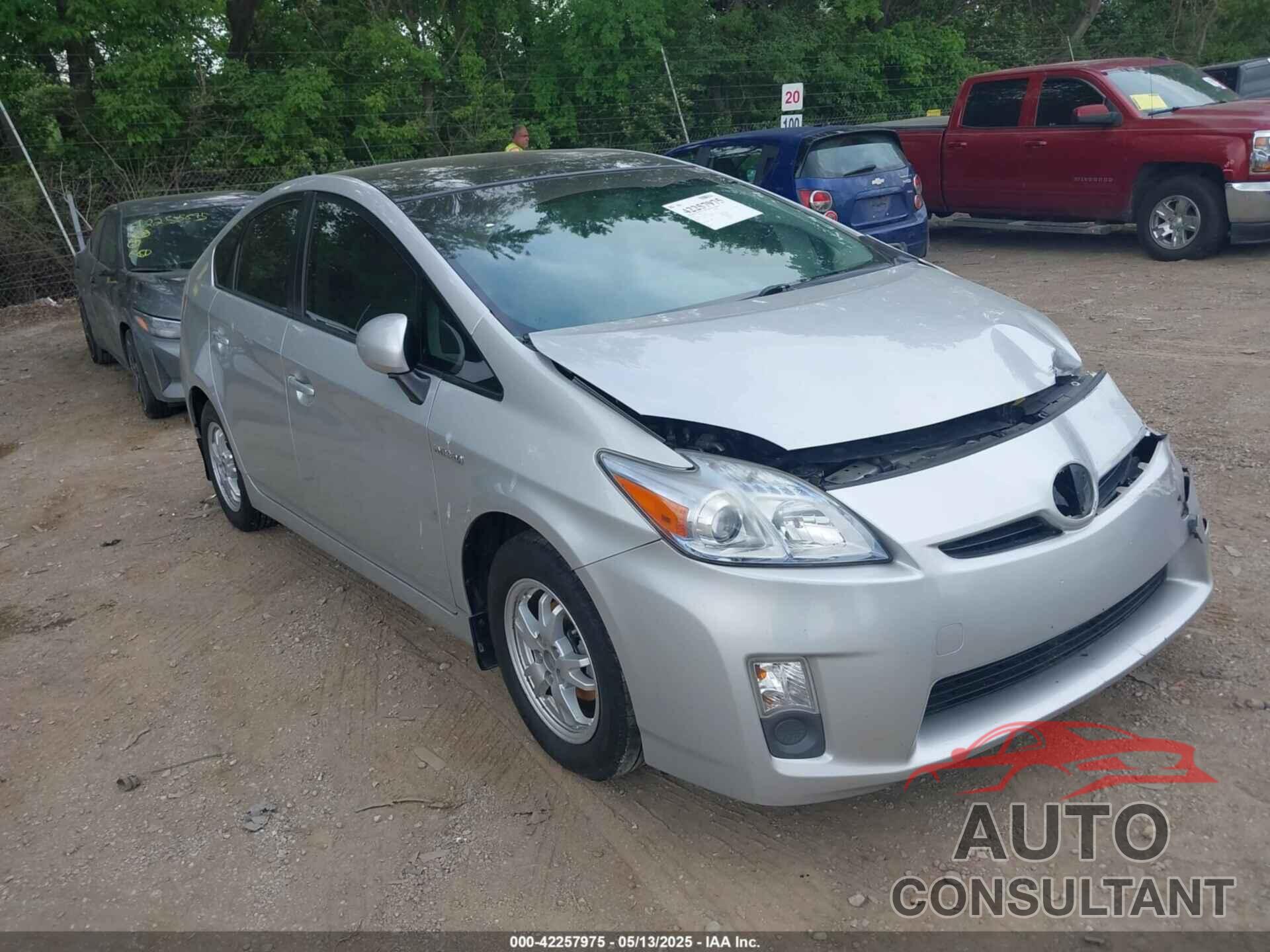TOYOTA PRIUS 2010 - JTDKN3DUXA0231563