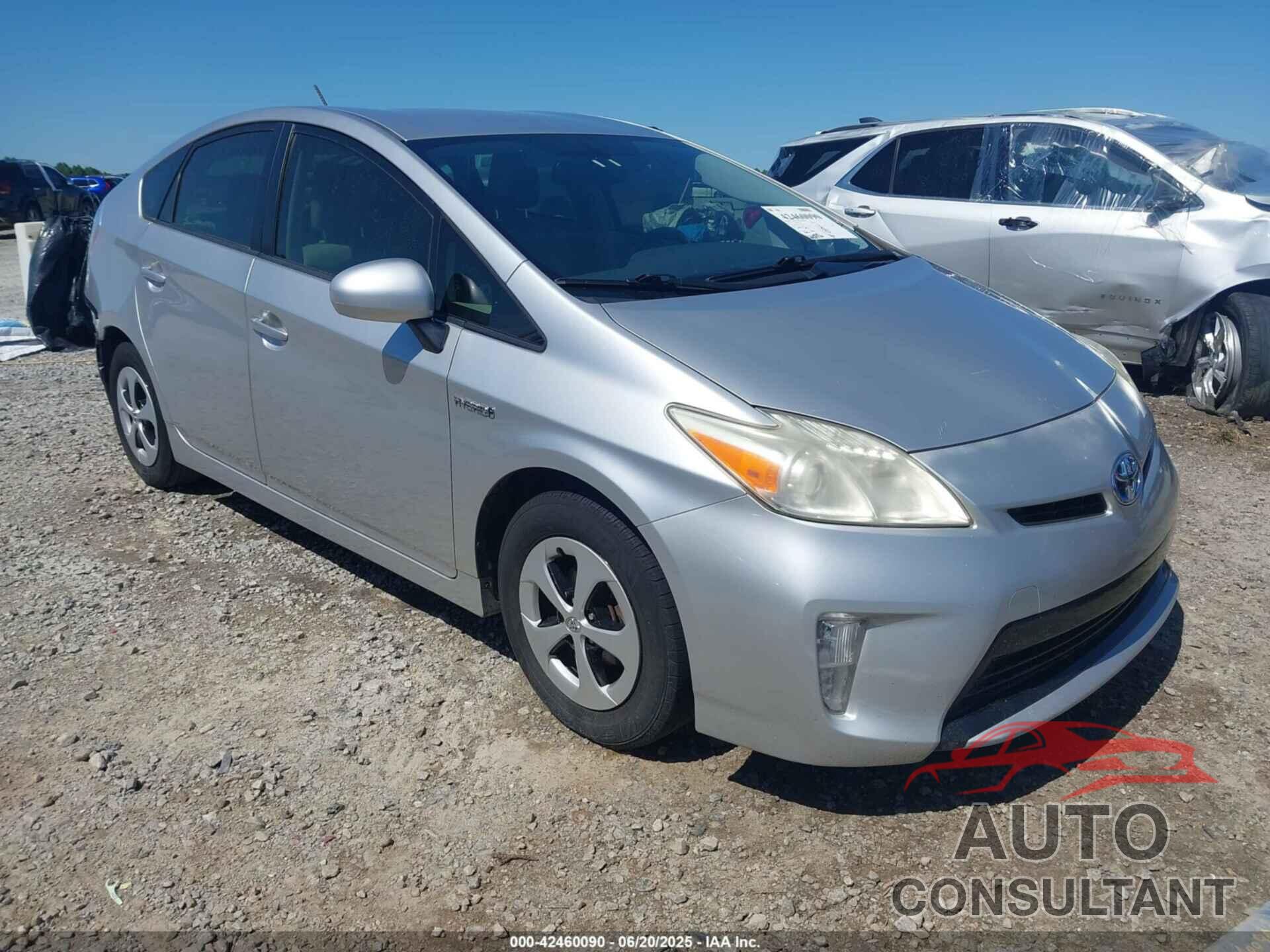 TOYOTA PRIUS 2012 - JTDKN3DUXC5489197