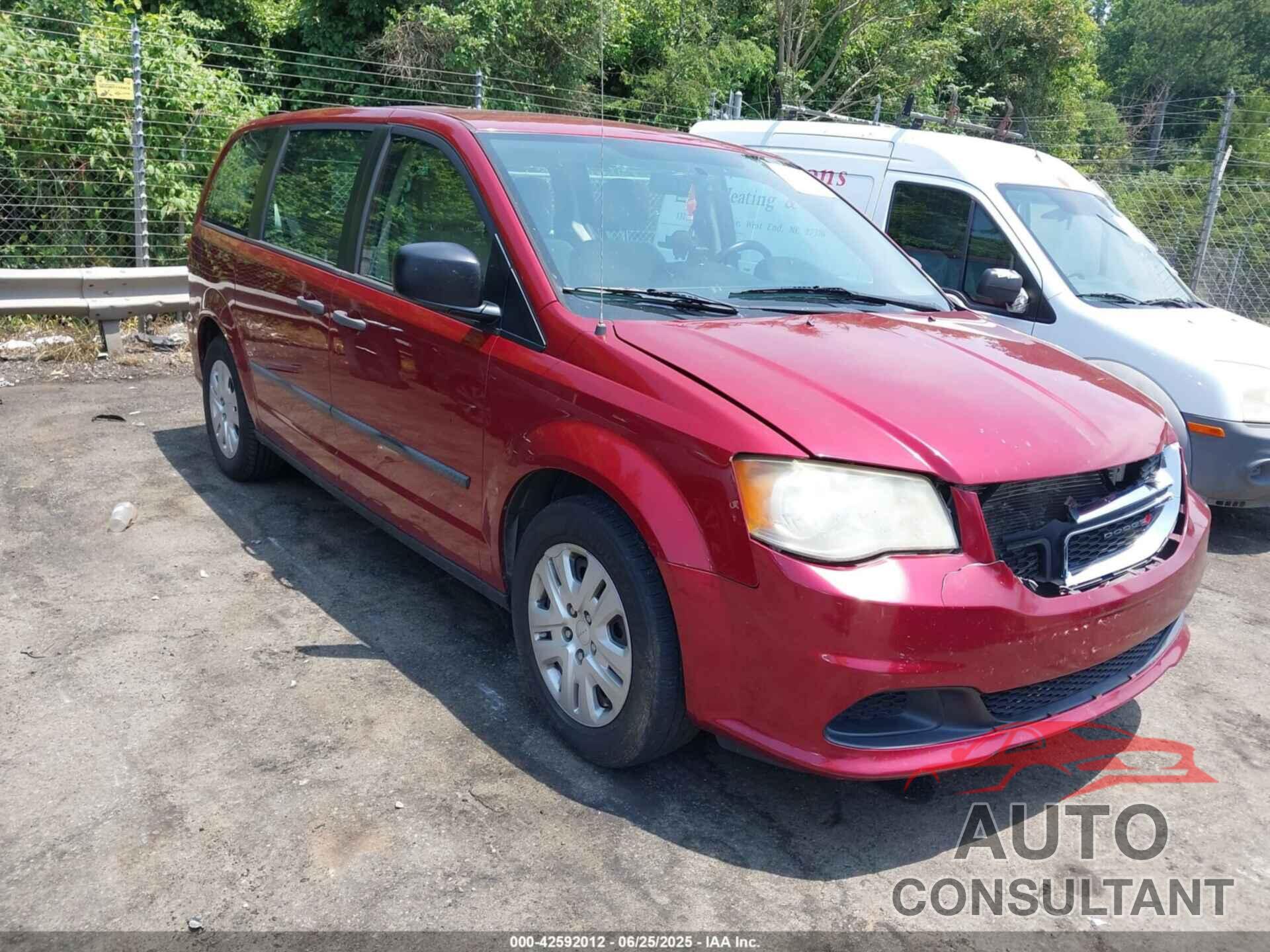 DODGE GRAND CARAVAN 2014 - 2C4RDGBG5ER312293