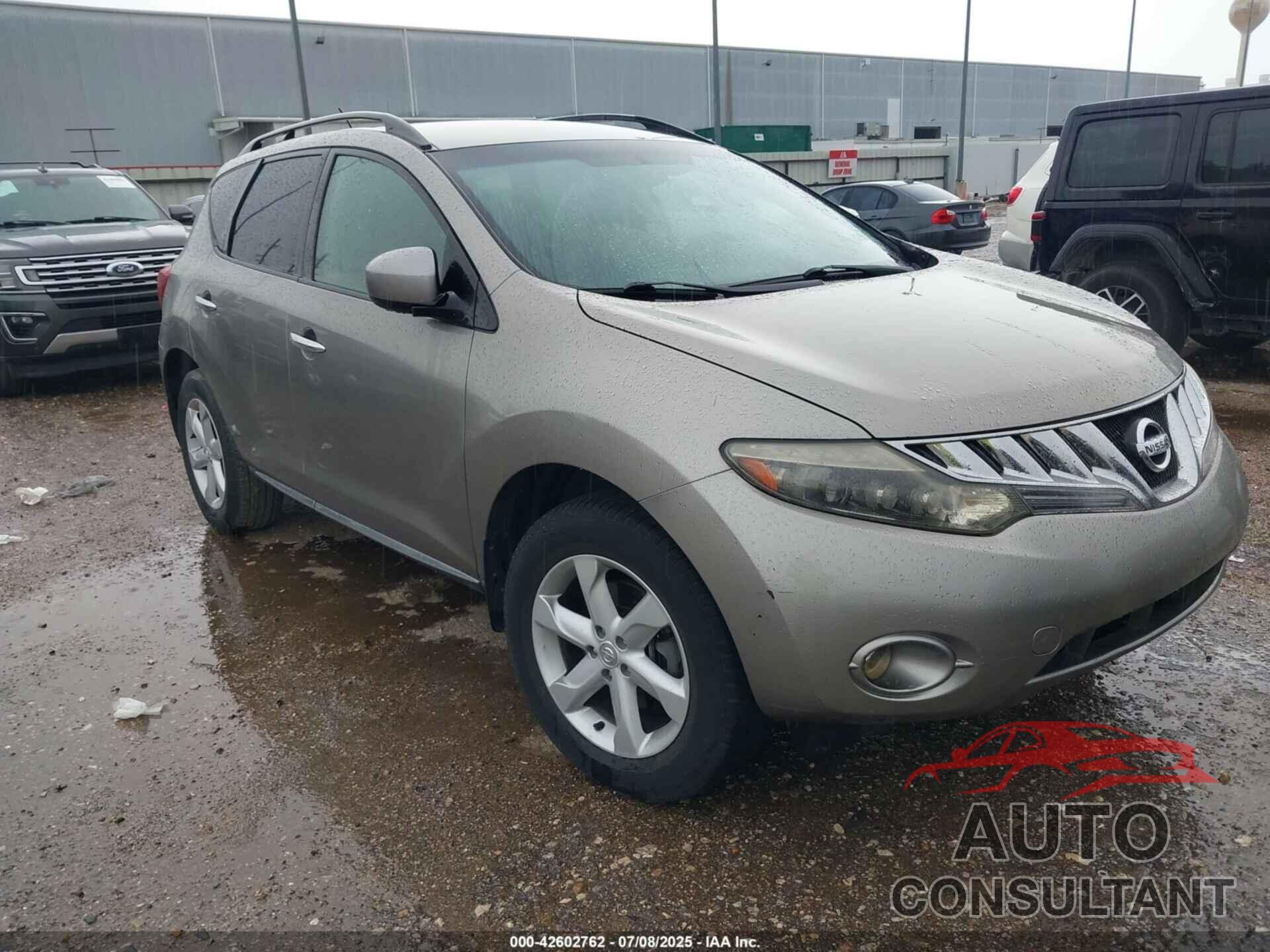 NISSAN MURANO 2009 - JN8AZ18U19W029254