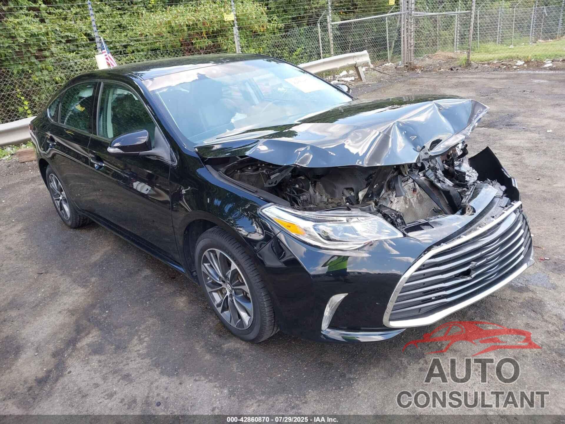 TOYOTA AVALON 2016 - 4T1BK1EBXGU213328