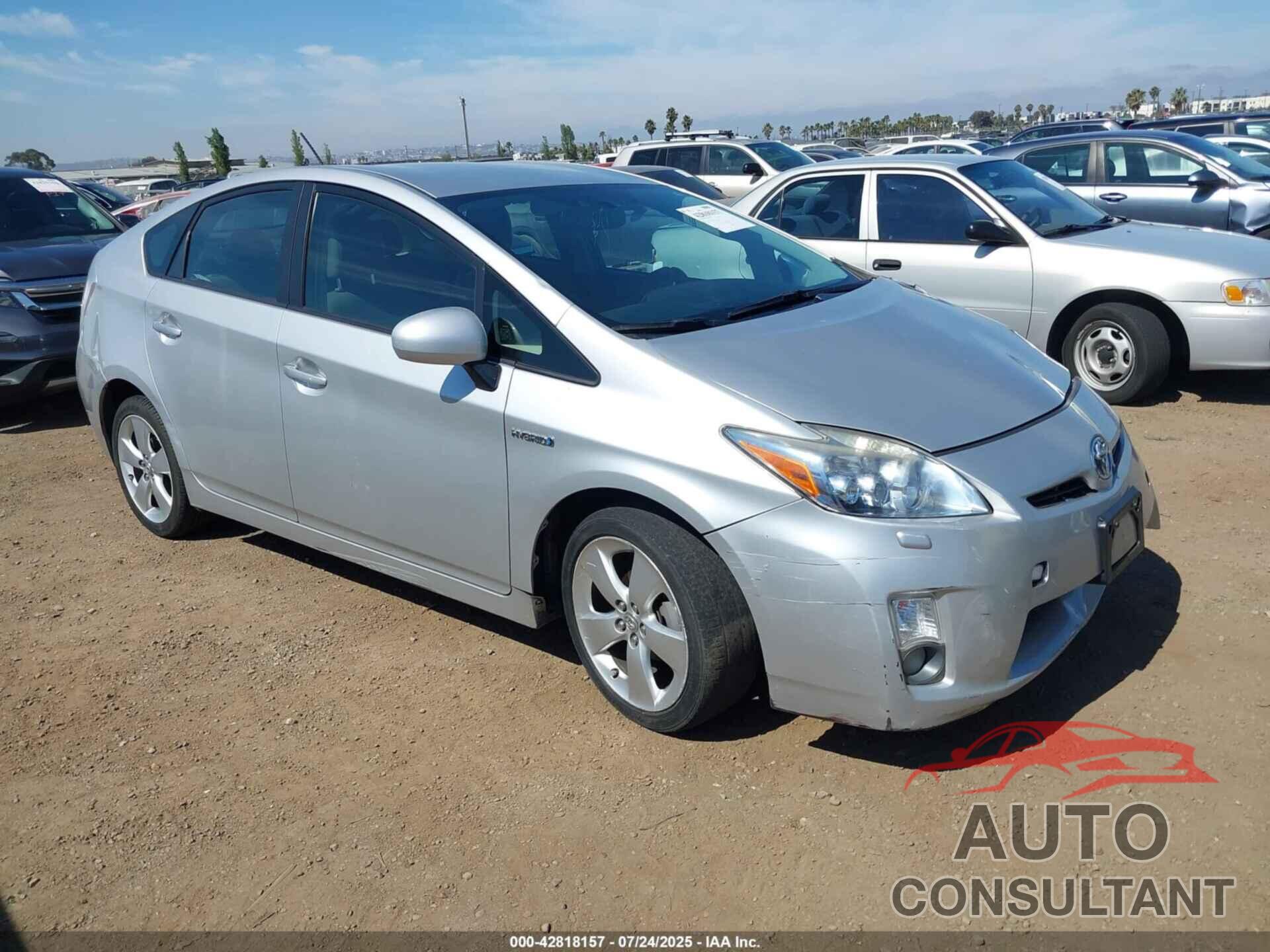 TOYOTA PRIUS 2010 - JTDKN3DU4A0133953