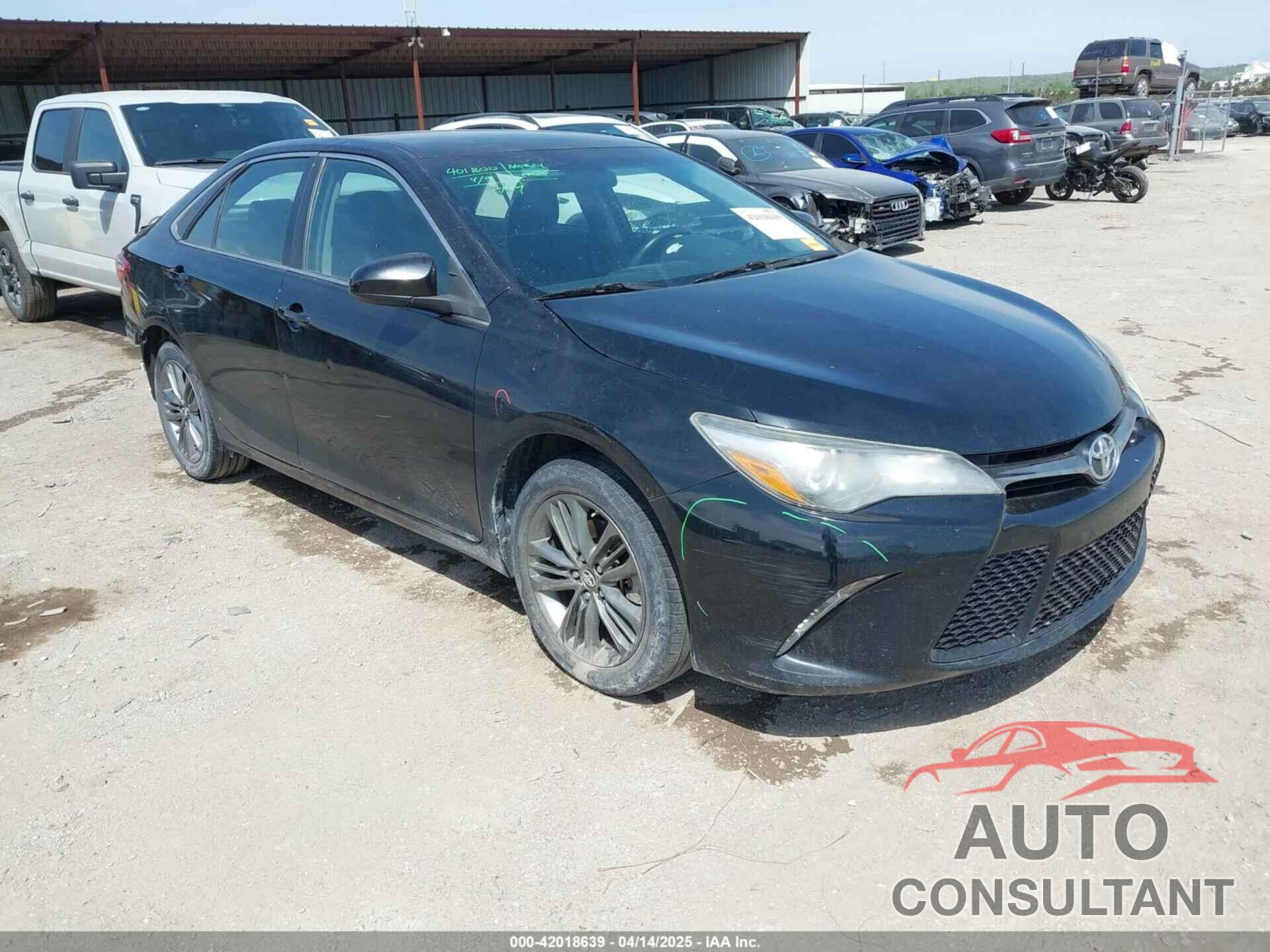TOYOTA CAMRY 2017 - 4T1BF1FK6HU315925