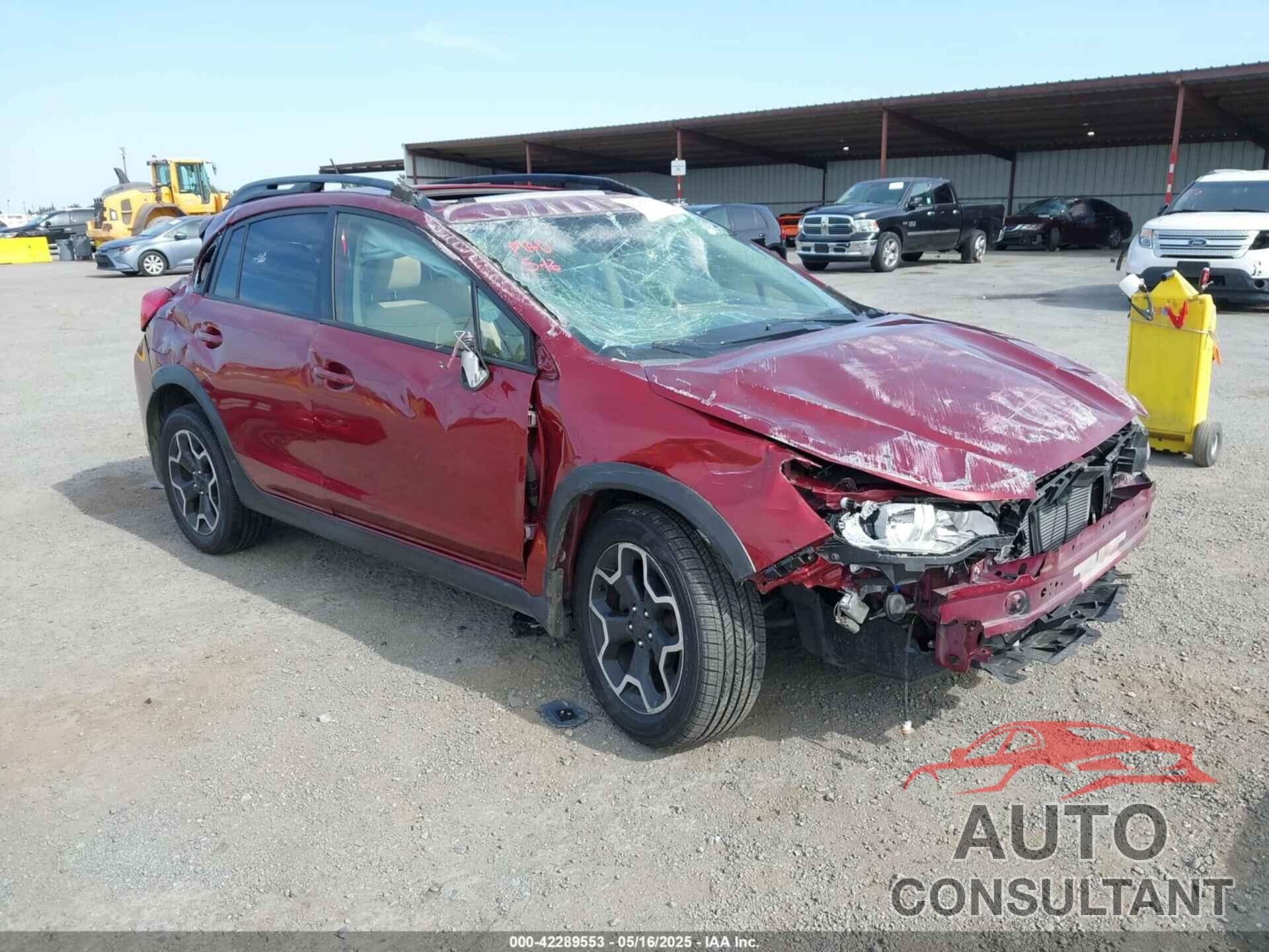 SUBARU XV CROSSTREK 2015 - JF2GPAPCXF8280361