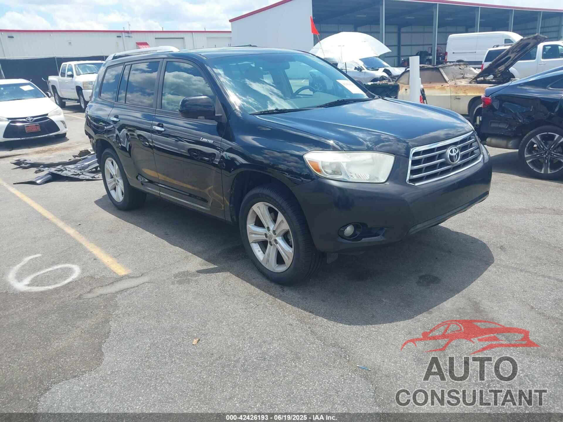 TOYOTA HIGHLANDER 2010 - 5TDYK3EH1AS001539