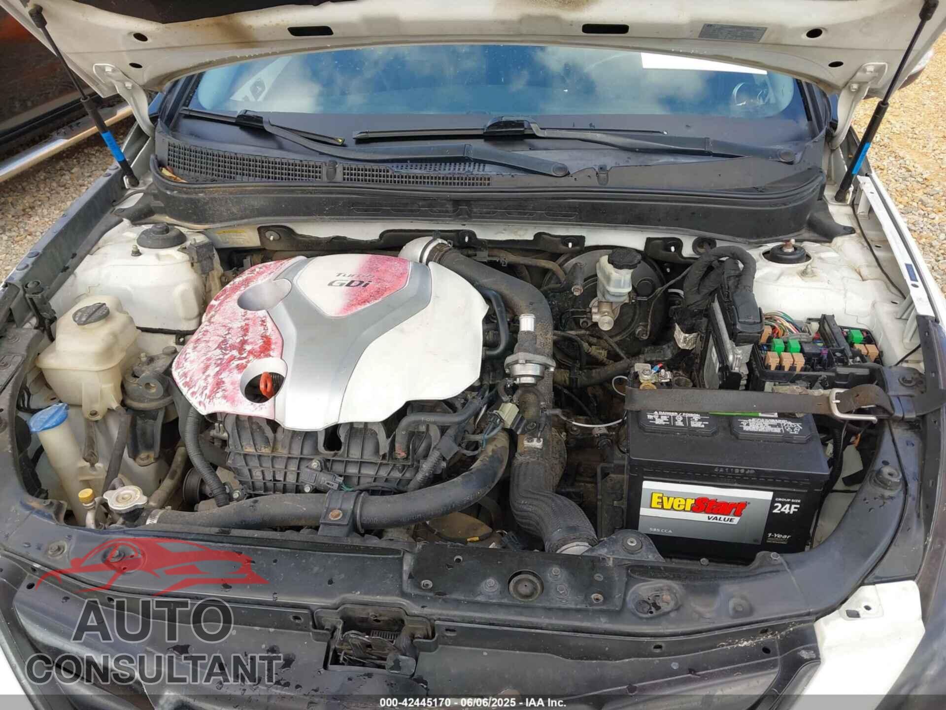 HYUNDAI SONATA 2012 - 5NPEC4AB8CH487573