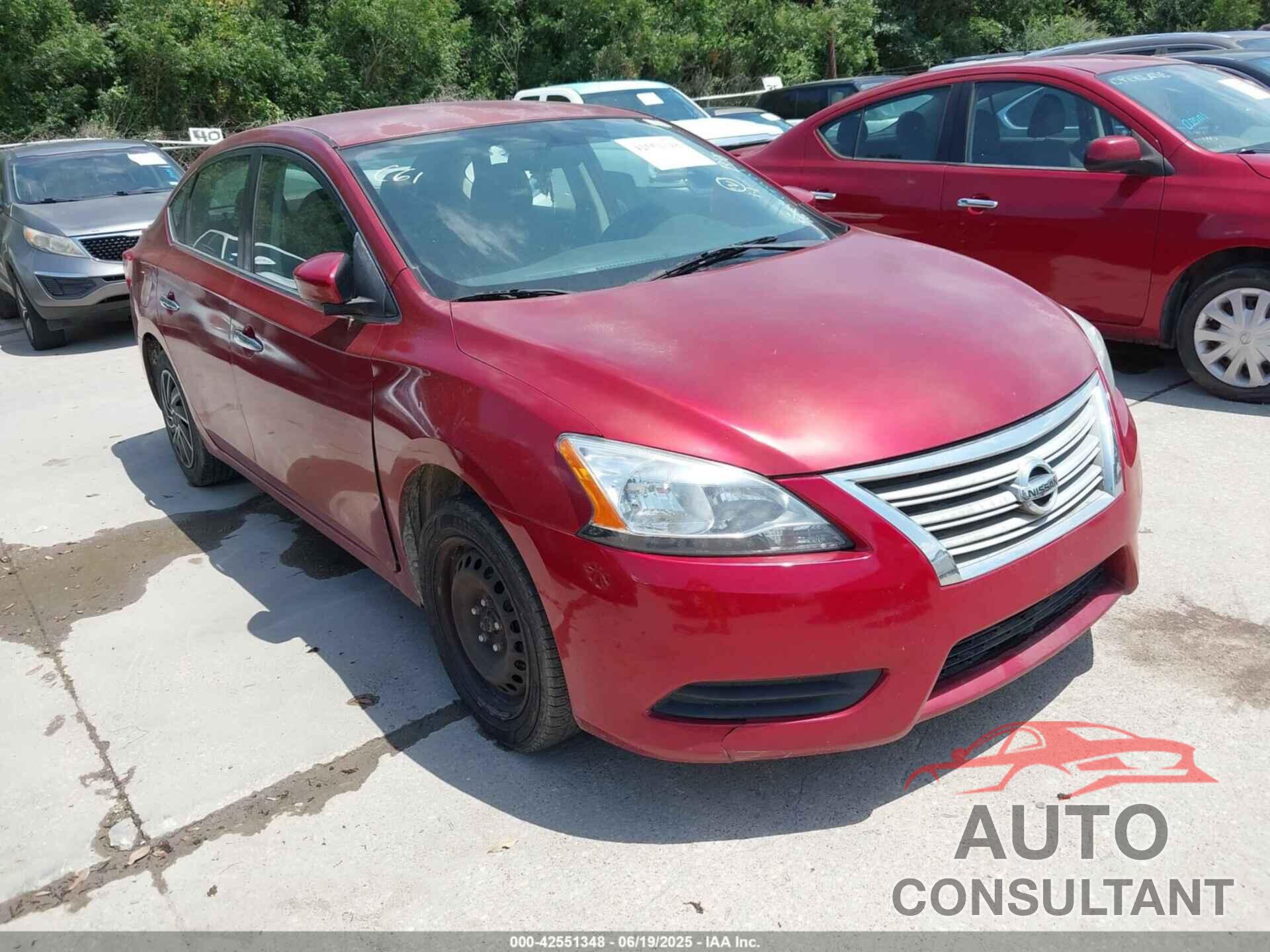NISSAN SENTRA 2014 - 3N1AB7AP5EY233262