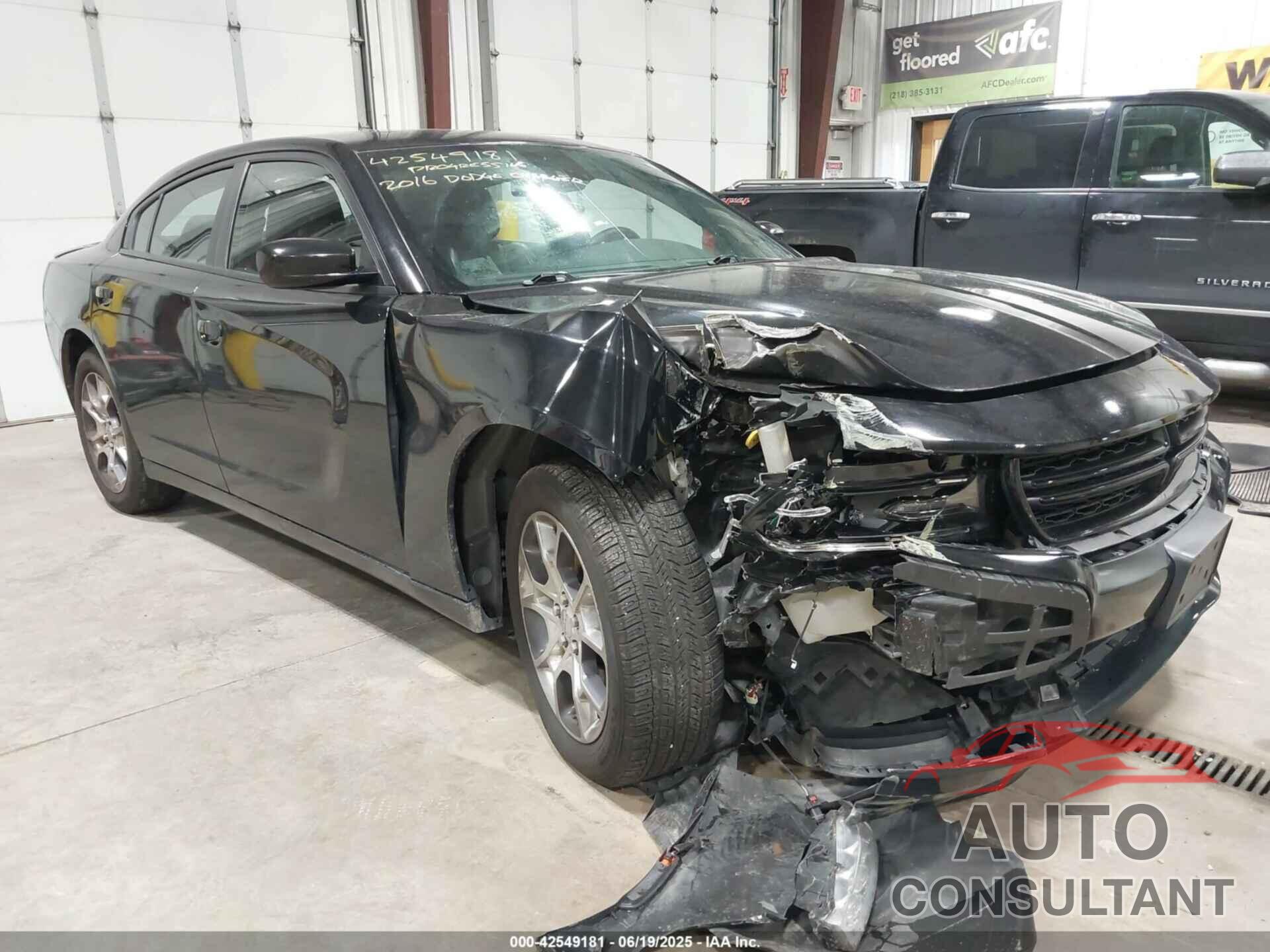 DODGE CHARGER 2016 - 2C3CDXJG8GH304158