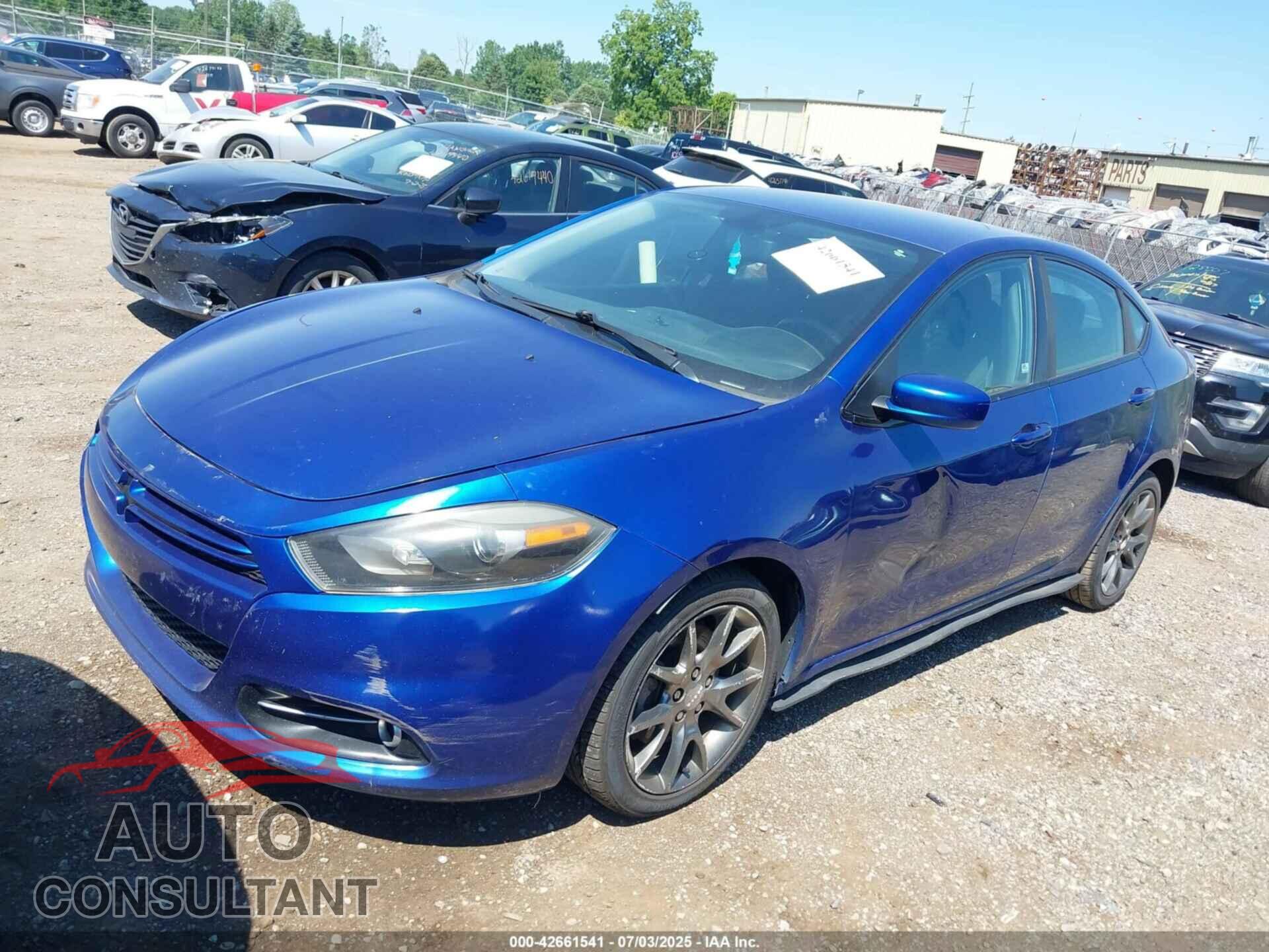 DODGE DART 2013 - 1C3CDFBA3DD340093