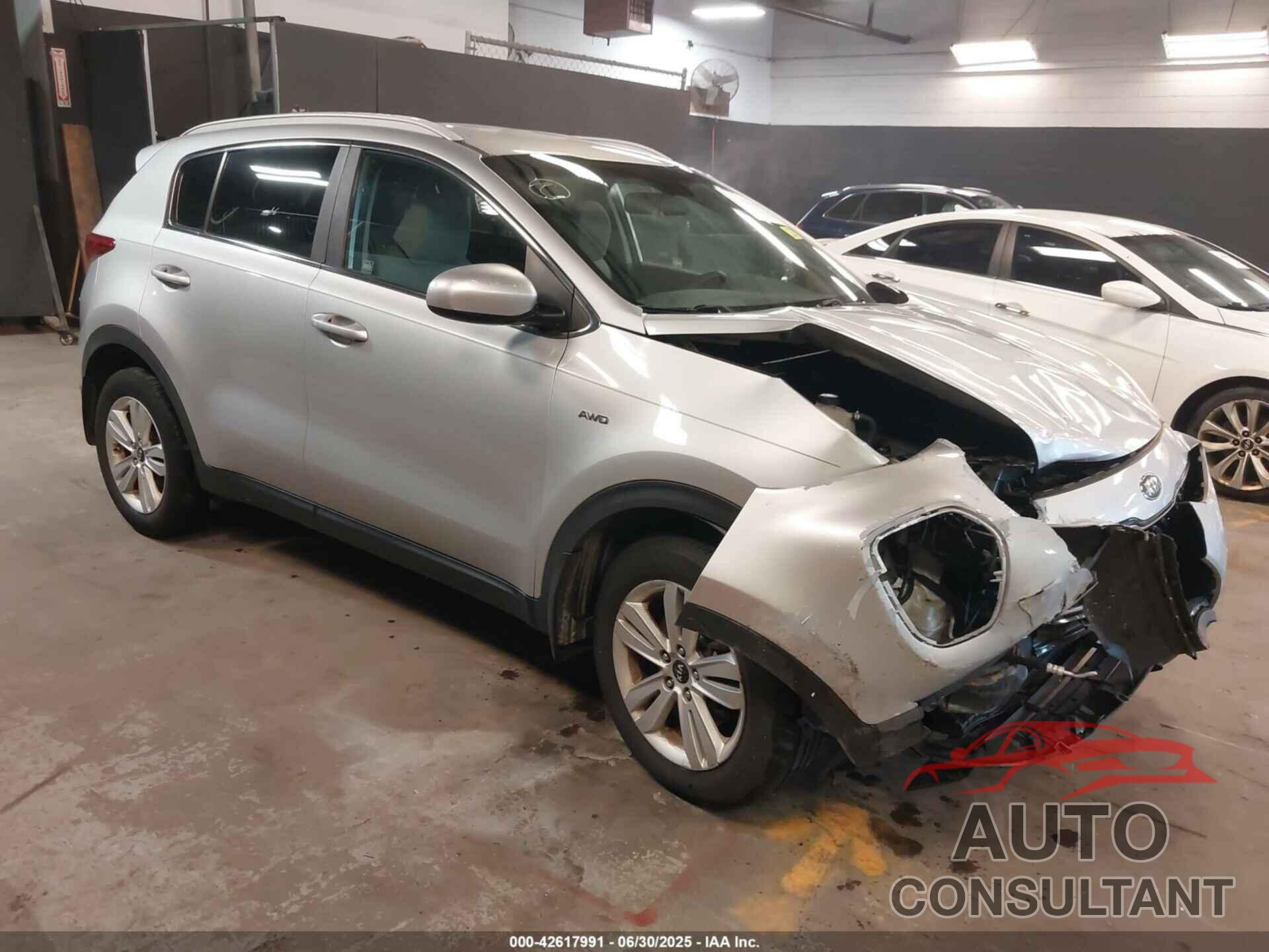 KIA SPORTAGE 2017 - KNDPMCAC4H7035432
