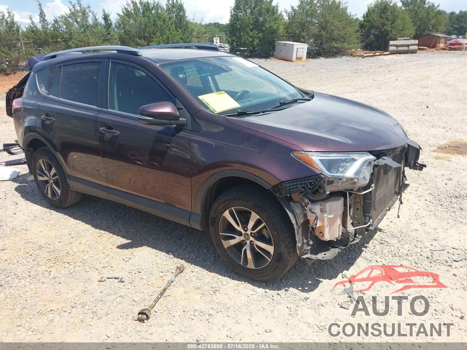 TOYOTA RAV4 2017 - 2T3WFREV8HW328663