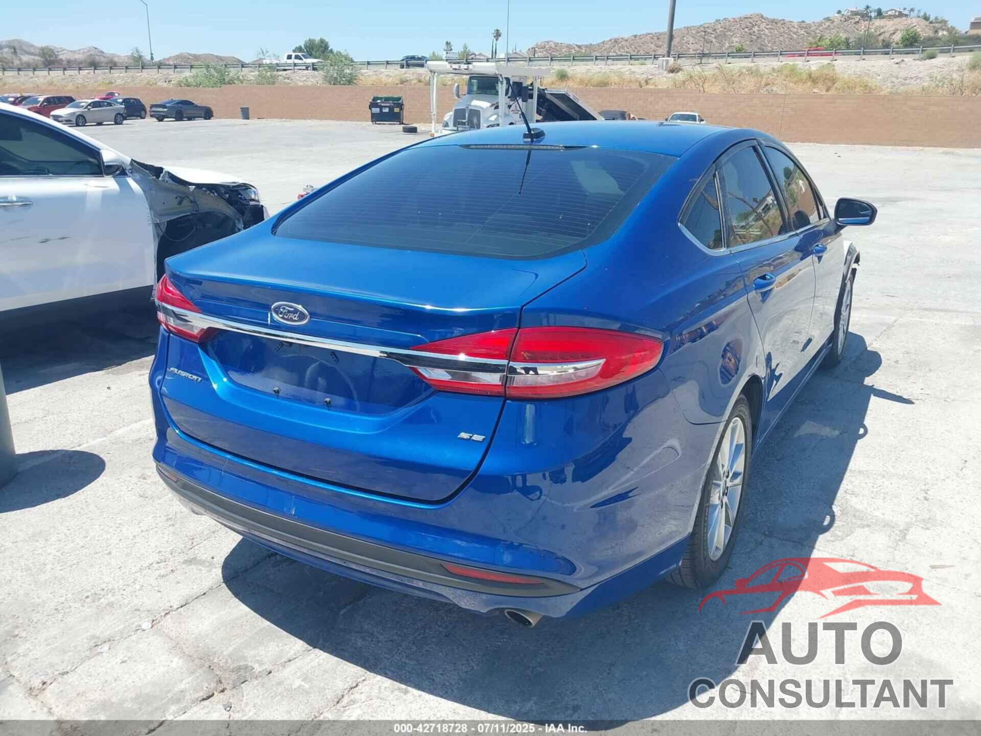 FORD FUSION 2017 - 3FA6P0H75HR224616