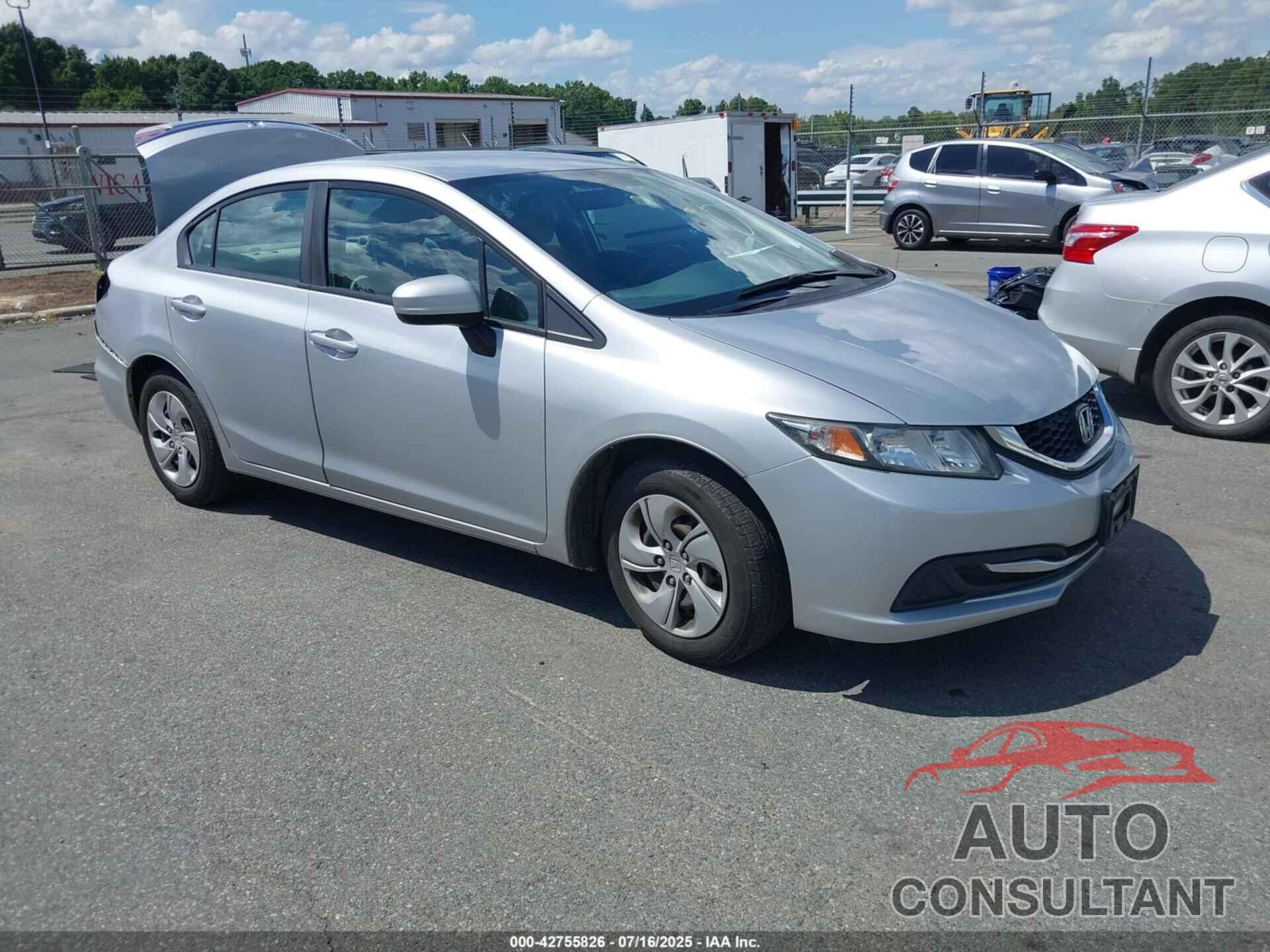 HONDA CIVIC 2015 - 2HGFB2F57FH535545