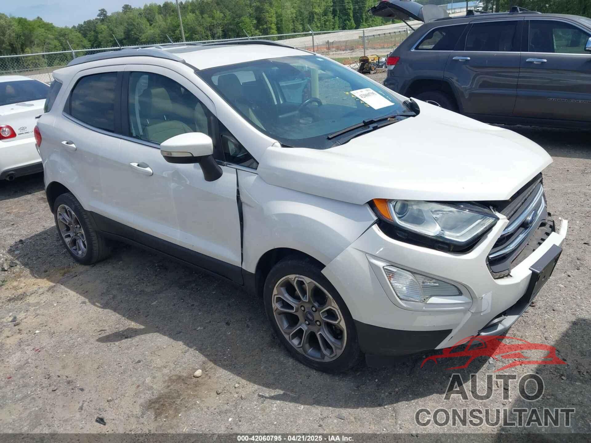 FORD ECOSPORT 2018 - MAJ3P1VE2JC200192