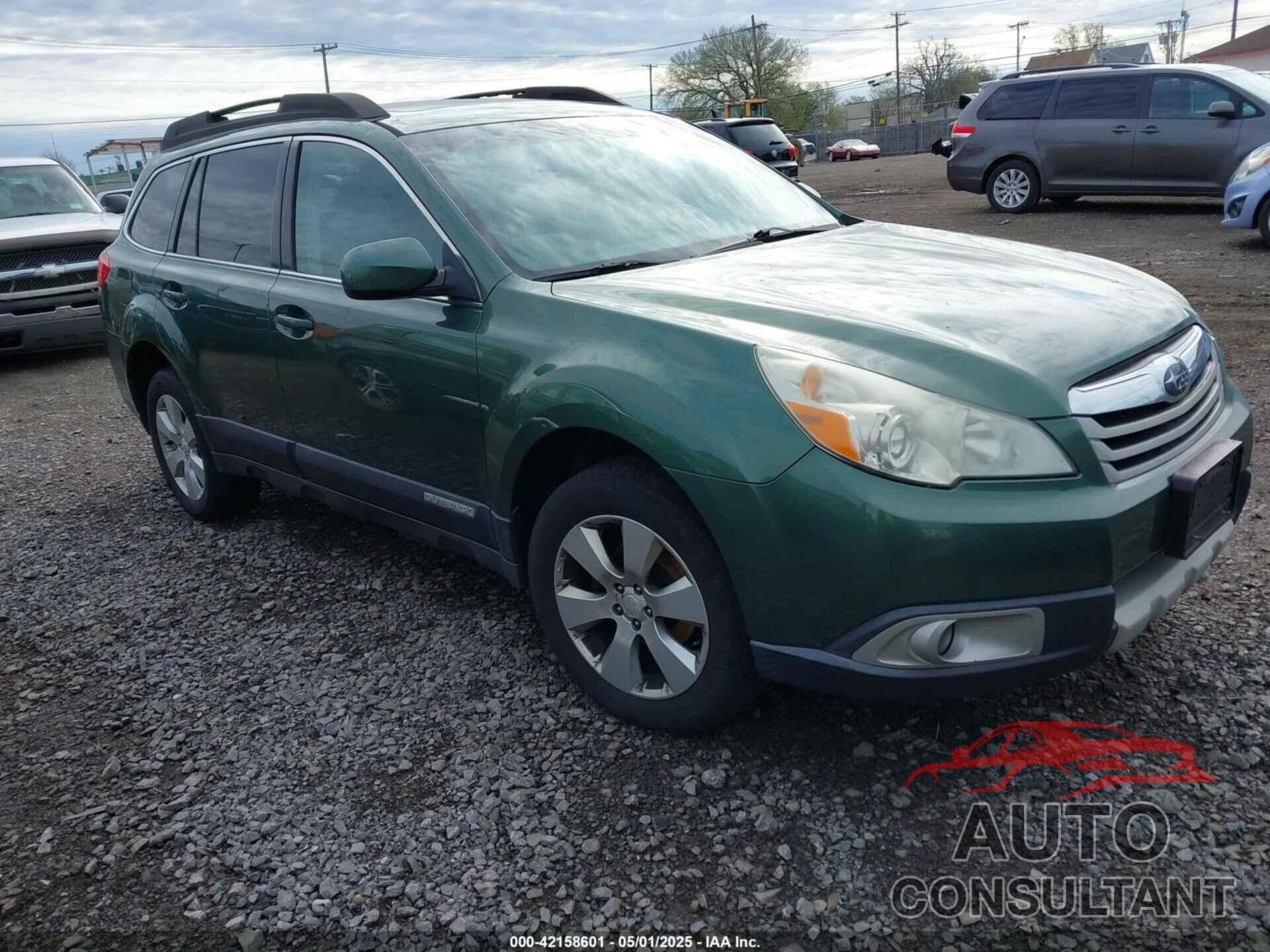 SUBARU OUTBACK 2011 - 4S4BRBKC8B3322481