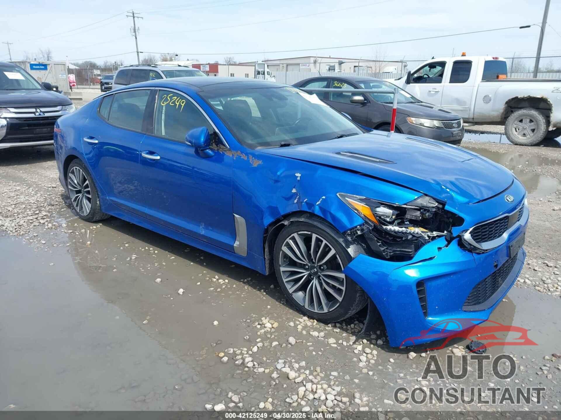 KIA STINGER 2018 - KNAE25LA1J6017046