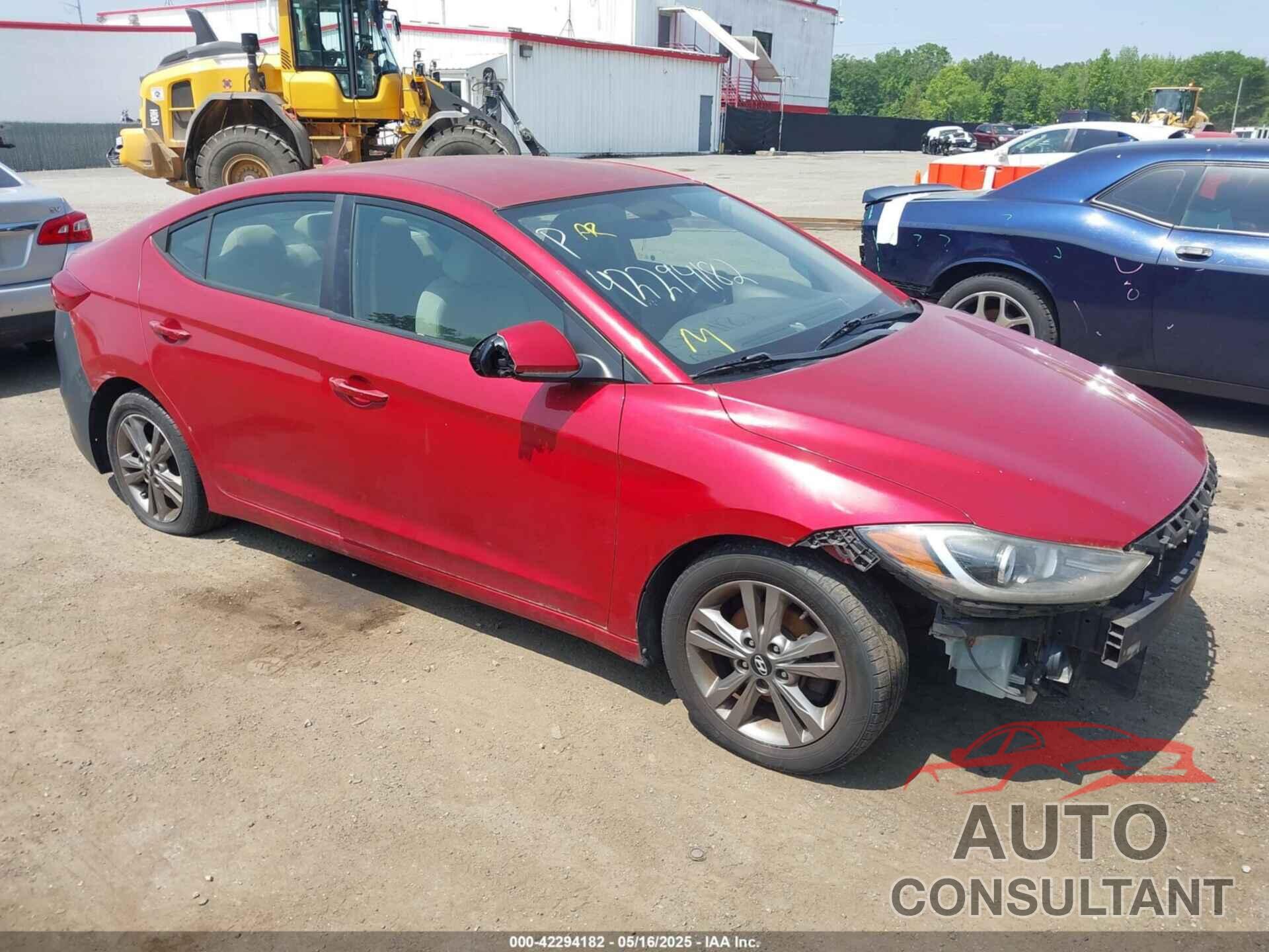HYUNDAI ELANTRA 2017 - 5NPD84LF1HH001030