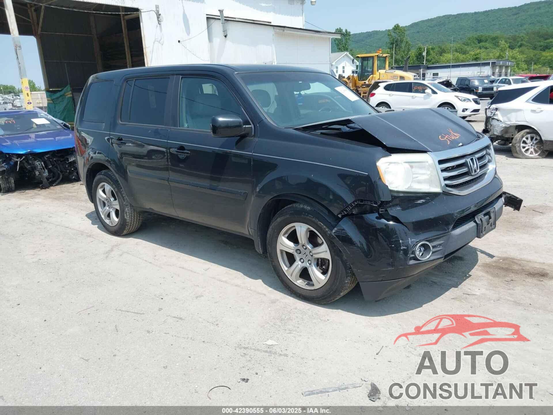 HONDA PILOT 2012 - 5FNYF4H62CB076245
