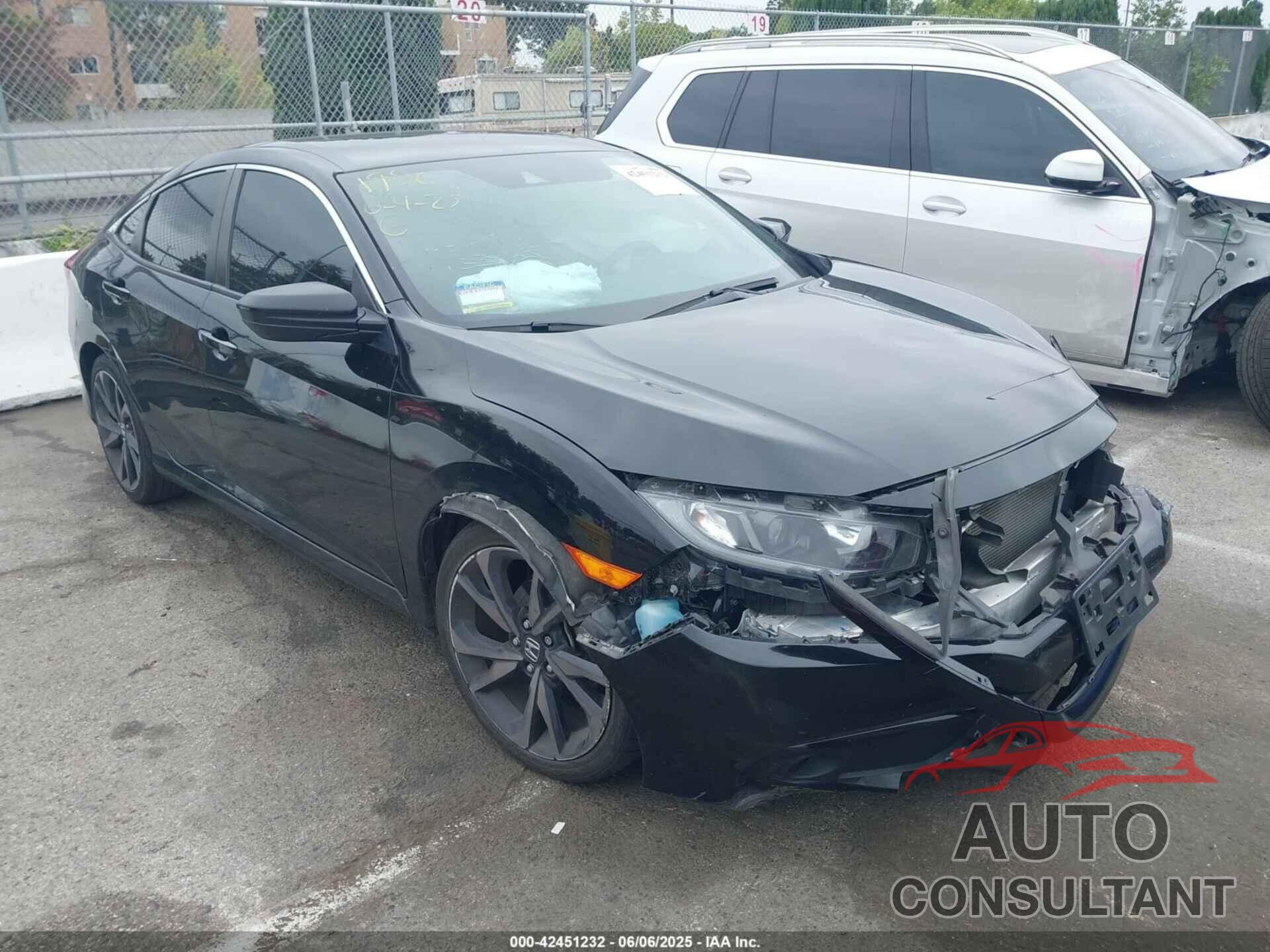HONDA CIVIC 2021 - 2HGFC2F81MH545752