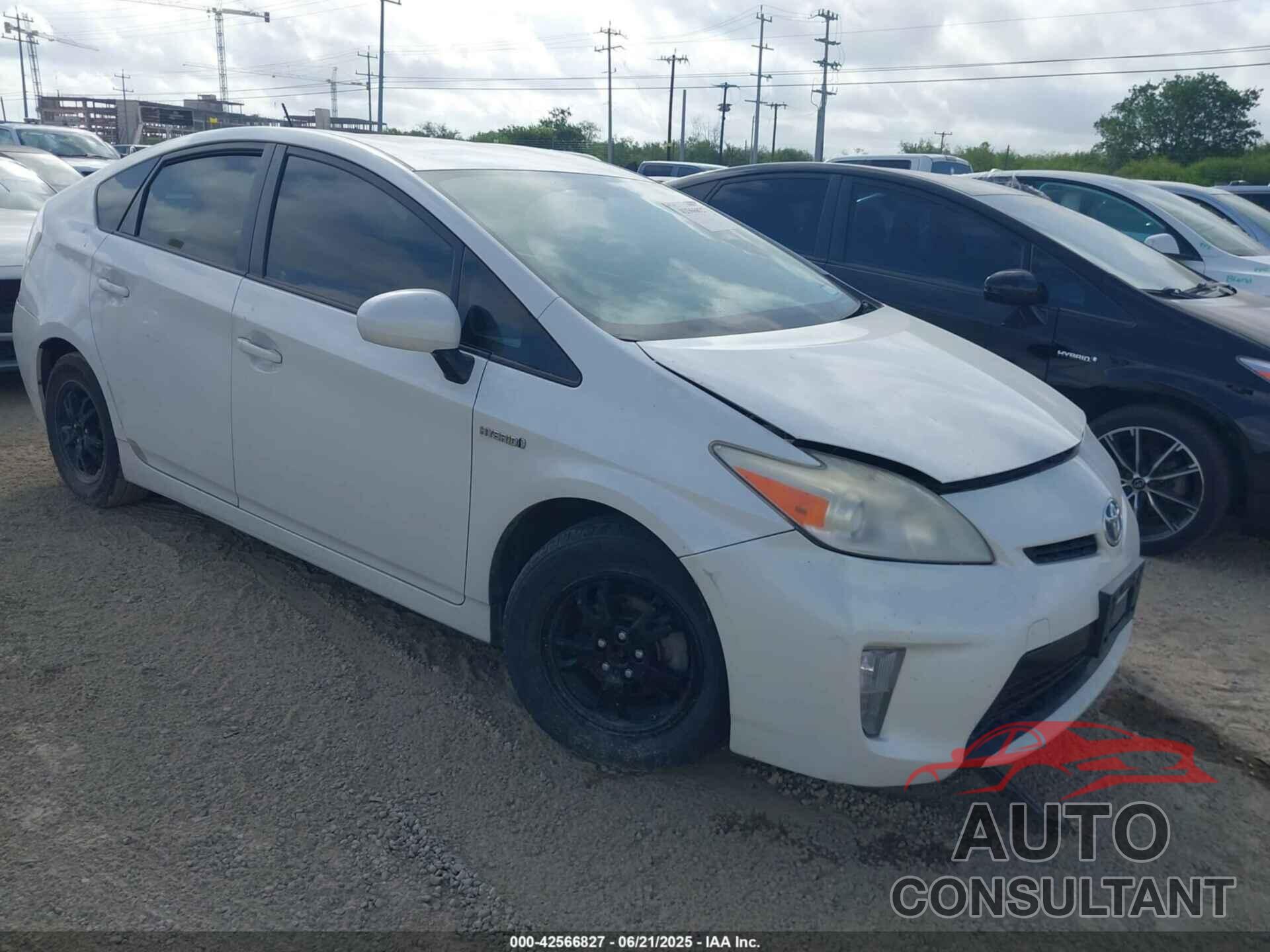 TOYOTA PRIUS 2013 - JTDKN3DU8D5579529