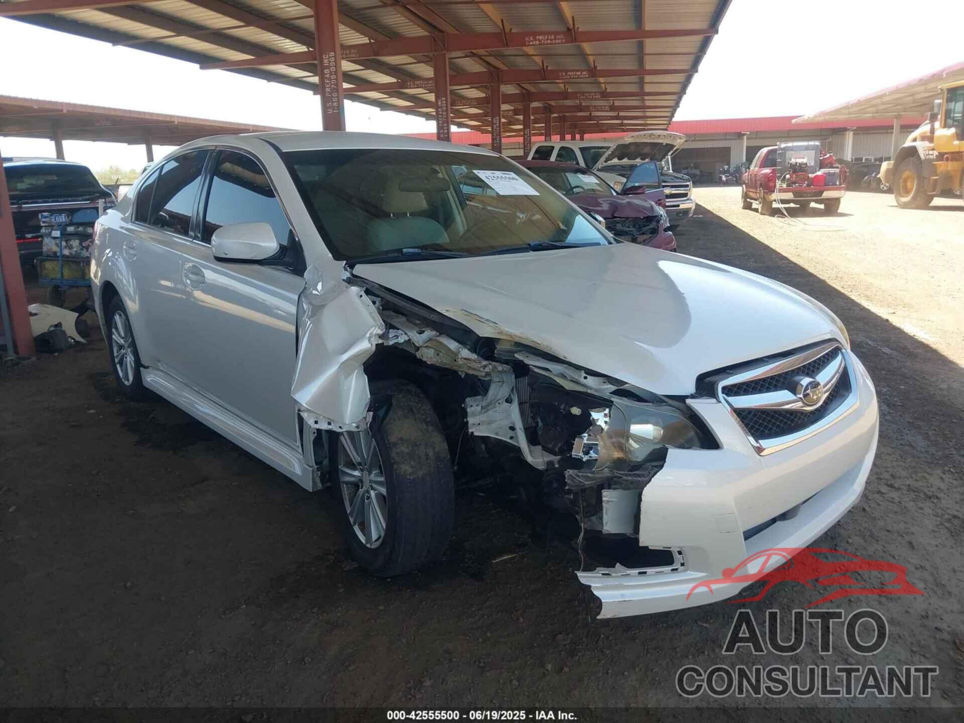 SUBARU LEGACY 2012 - 4S3BMCB62C3017014