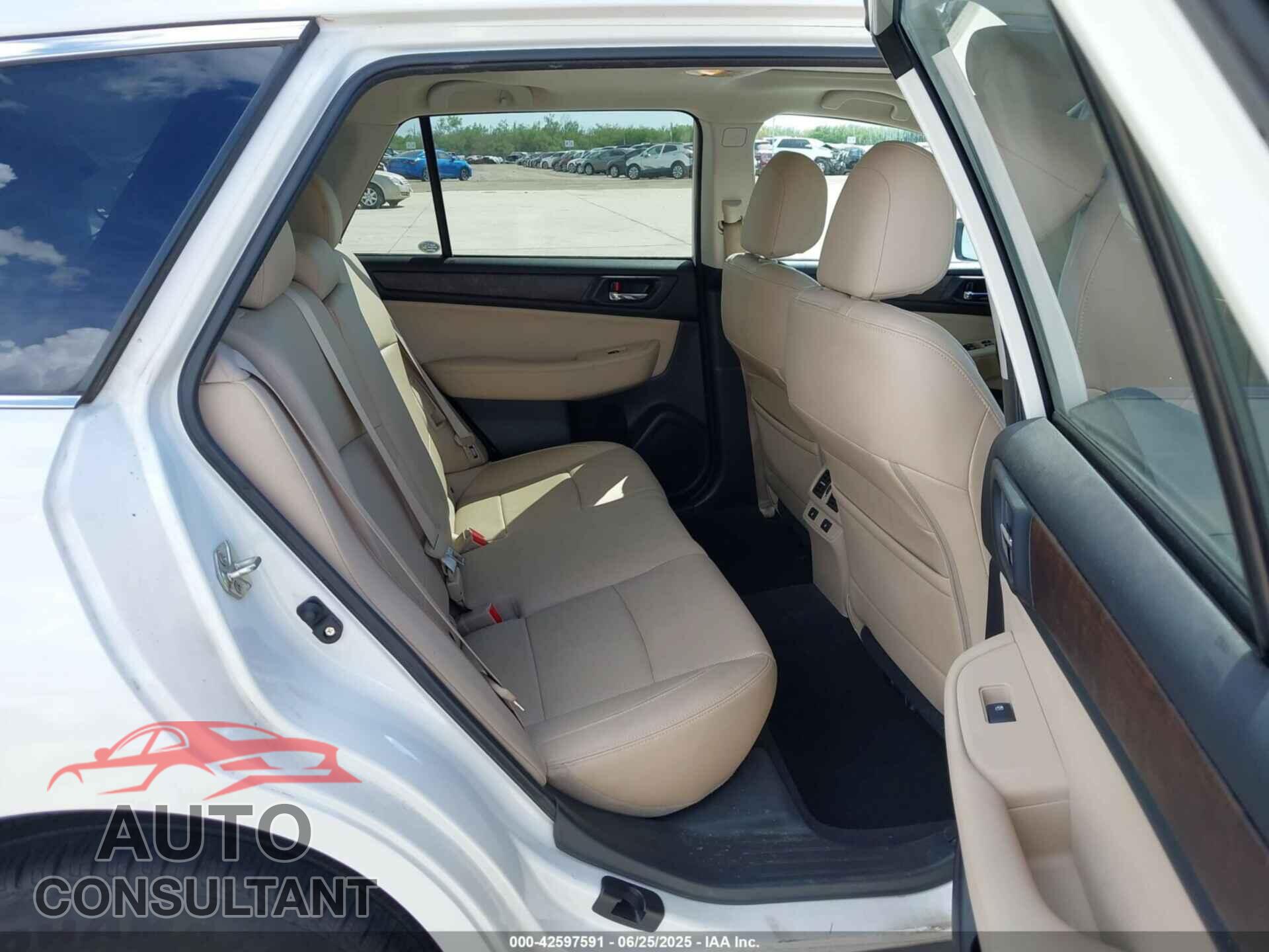 SUBARU OUTBACK 2016 - 4S4BSBLC0G3246765