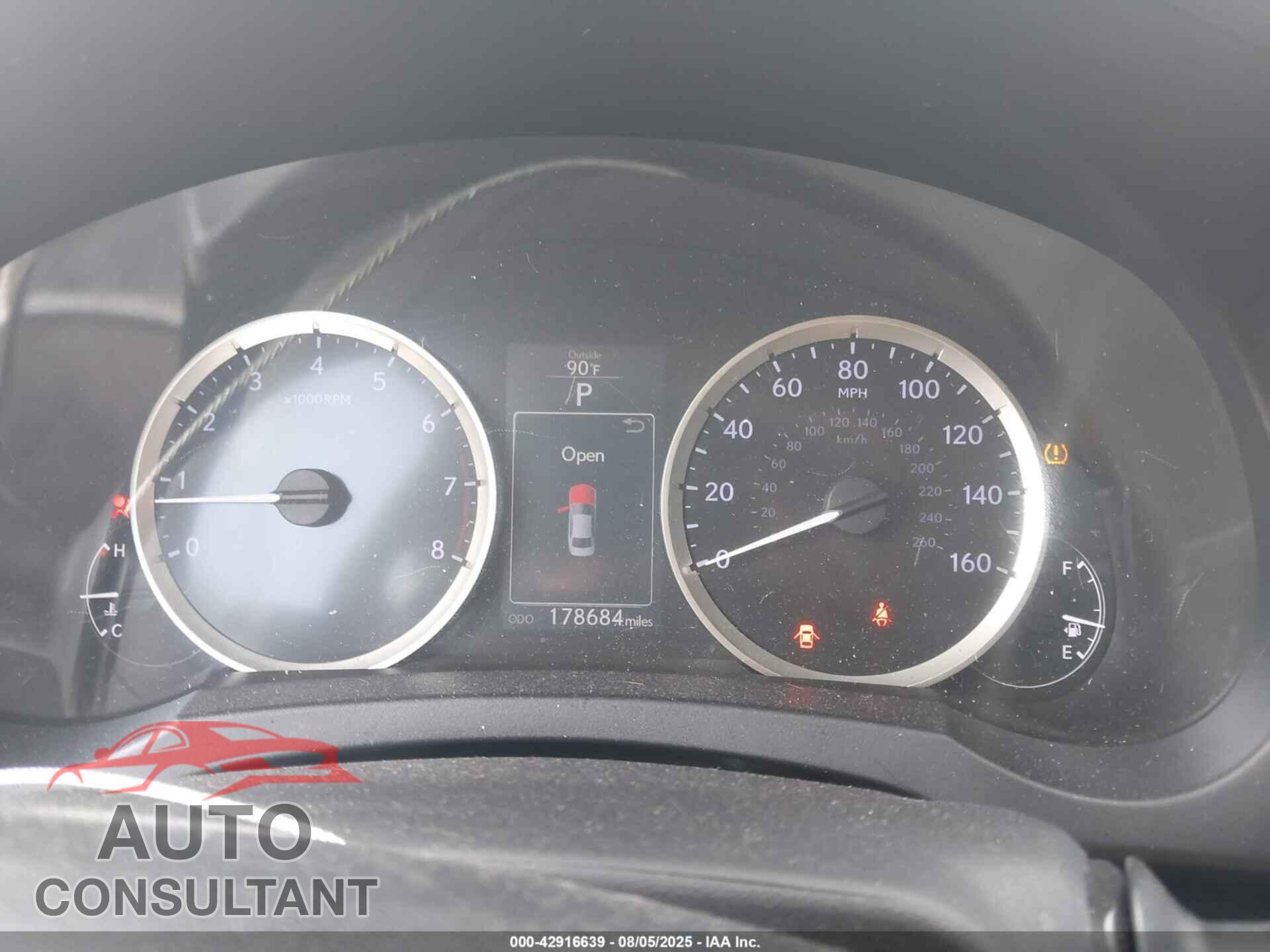LEXUS IS 250 2014 - JTHCF1D26E5015446