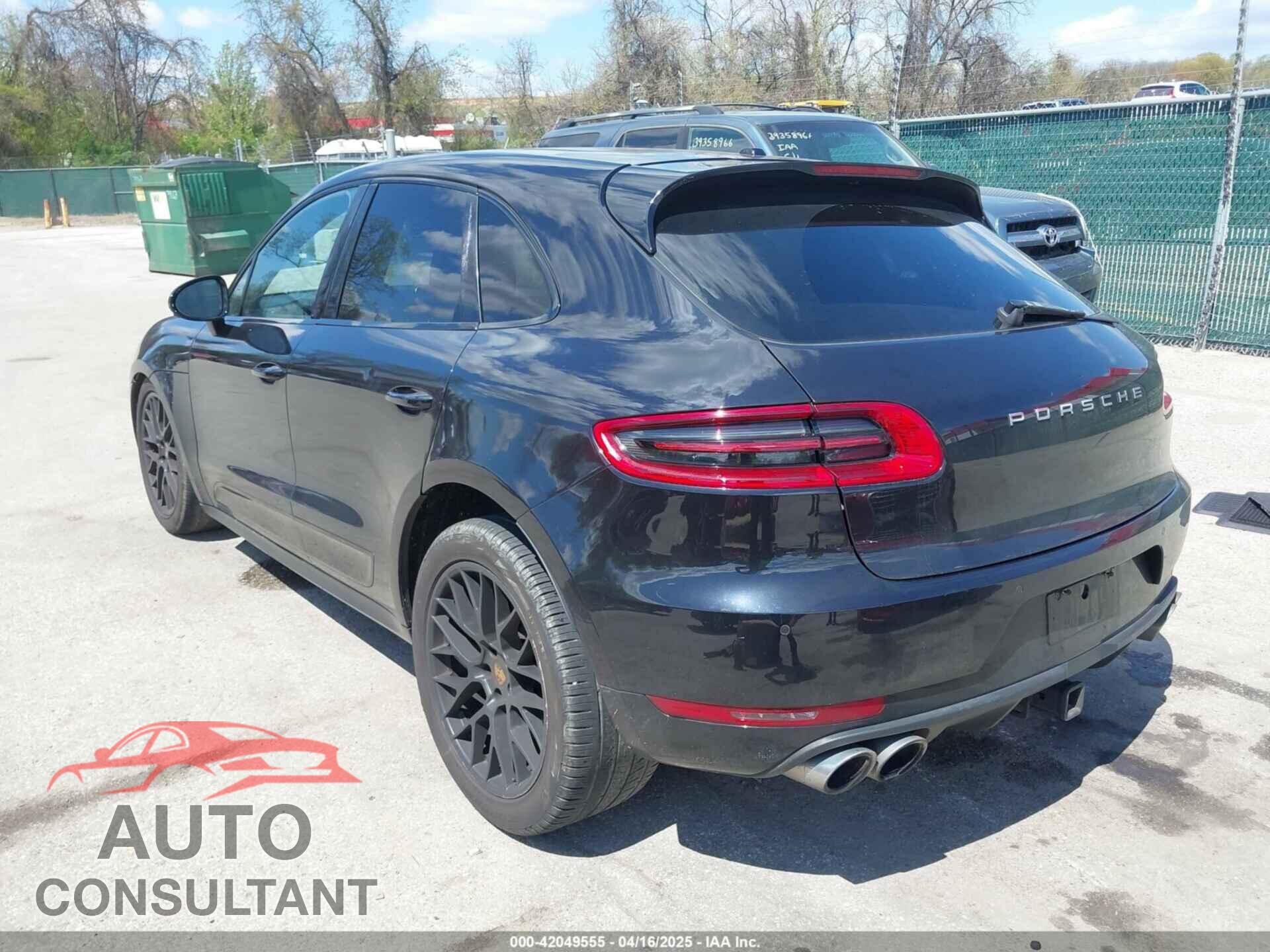 PORSCHE MACAN 2017 - WP1AF2A57HLB61530