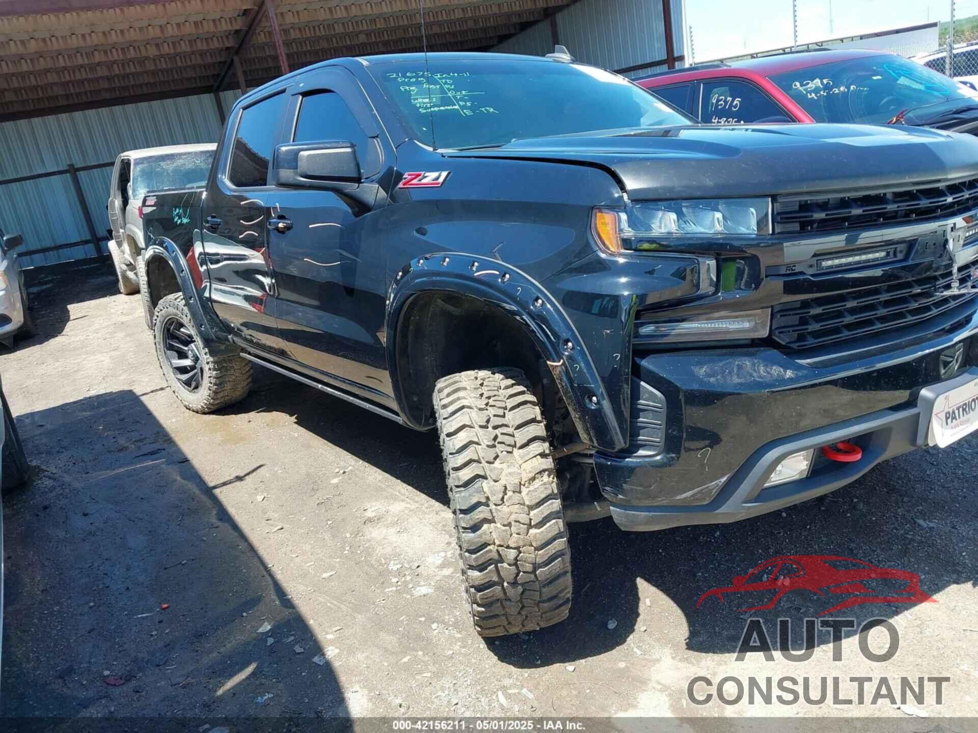 CHEVROLET SILVERADO 1500 2021 - 3GCPYFEL2MG223896