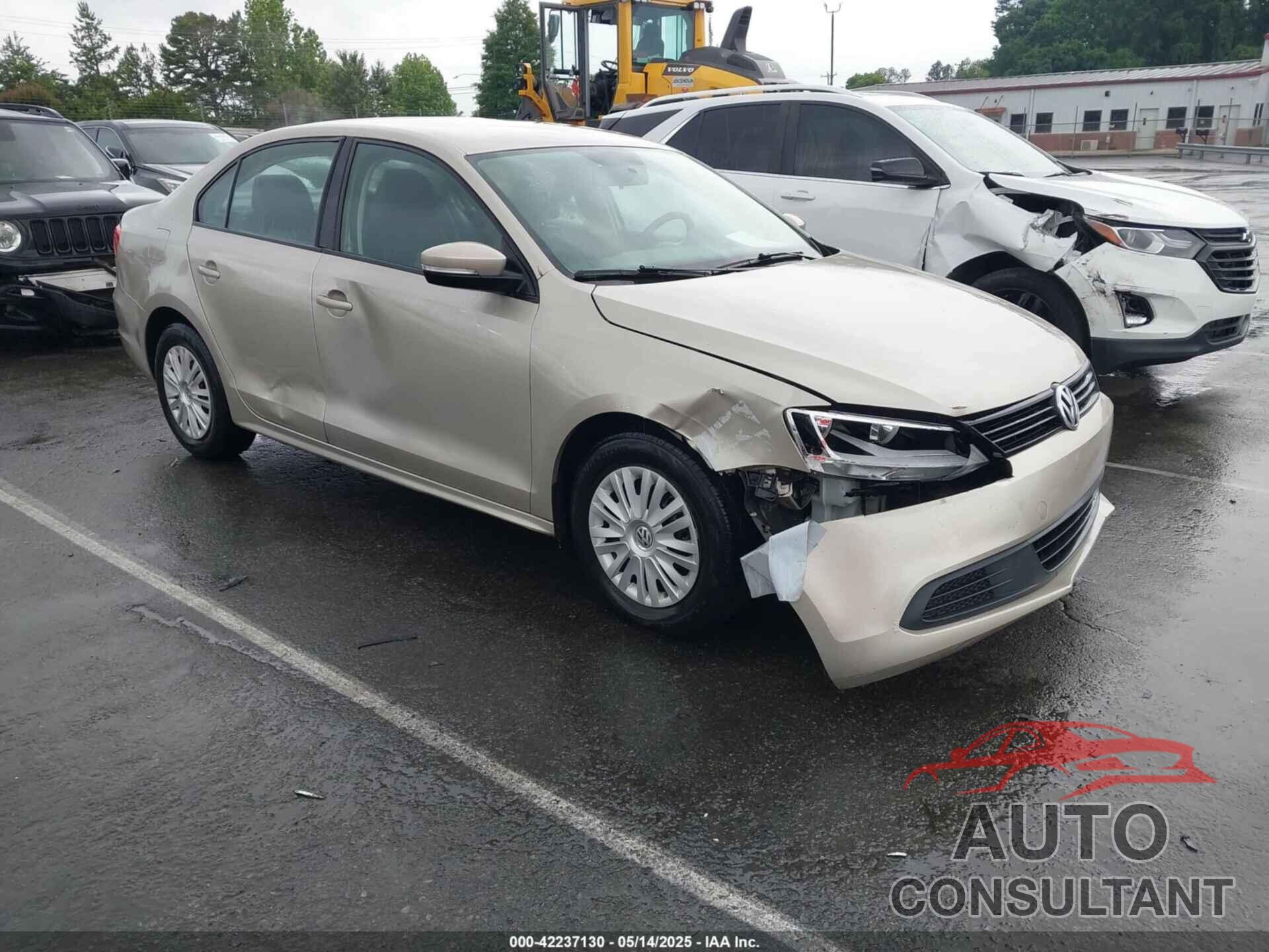 VOLKSWAGEN JETTA 2012 - 3VWDP7AJ5CM461691