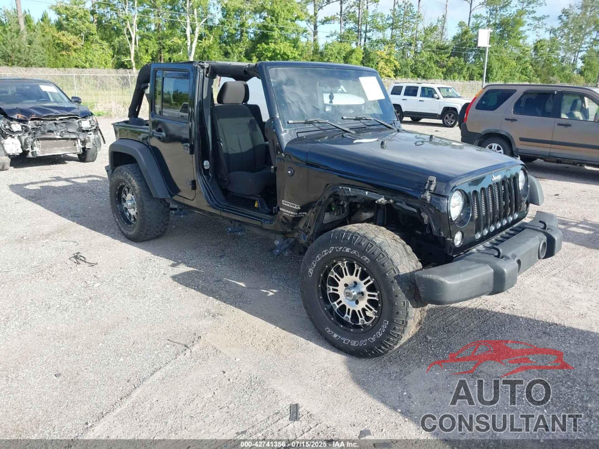 JEEP WRANGLER UNLIMITED 2016 - 1C4BJWDG6GL328550