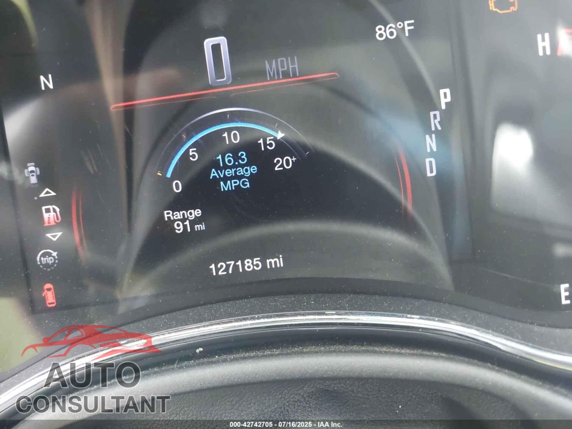 DODGE DURANGO 2019 - 1C4SDJCT1KC626697
