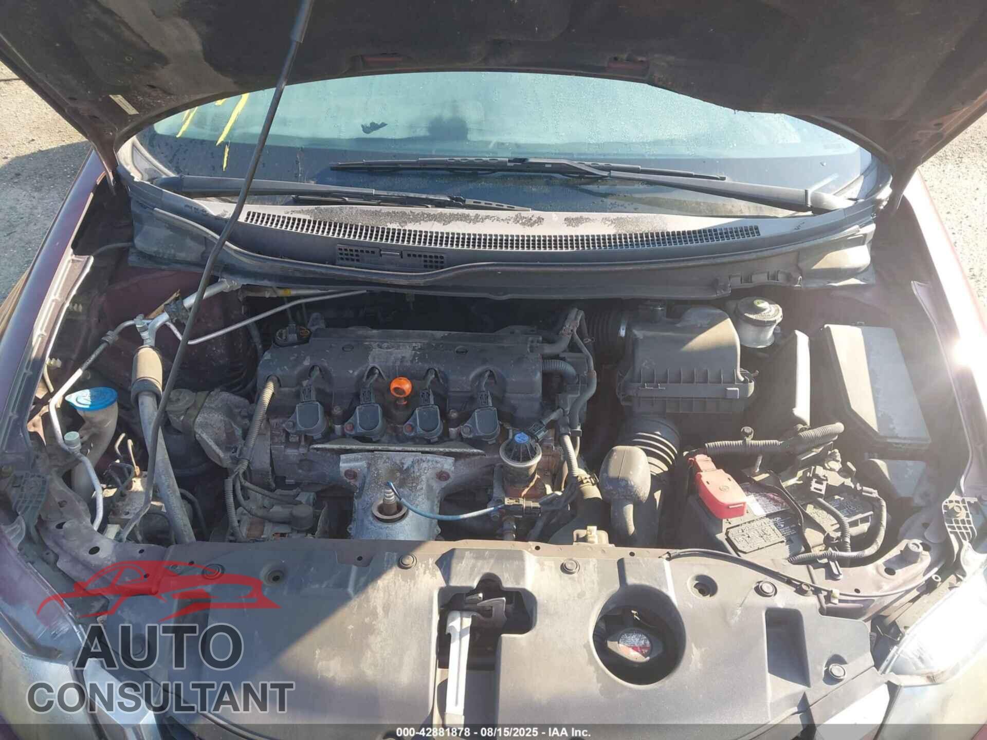 HONDA CIVIC 2013 - 19XFB2F85DE225525