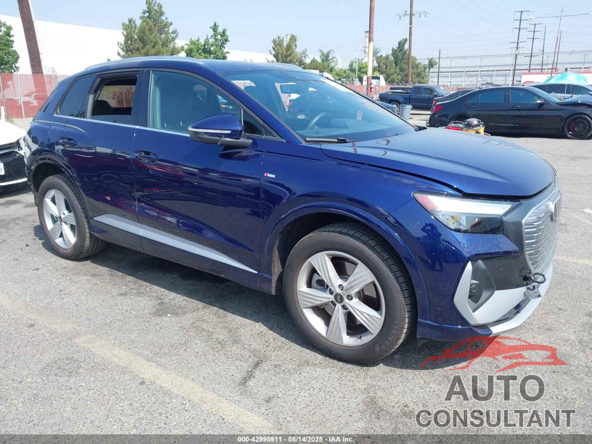 AUDI Q4 E-TRON 2023 - WA1L2BFZ0PP051177