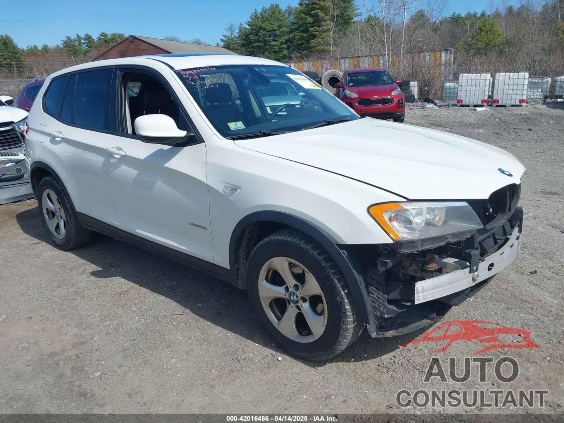 BMW X3 2012 - 5UXWX5C53CL723689