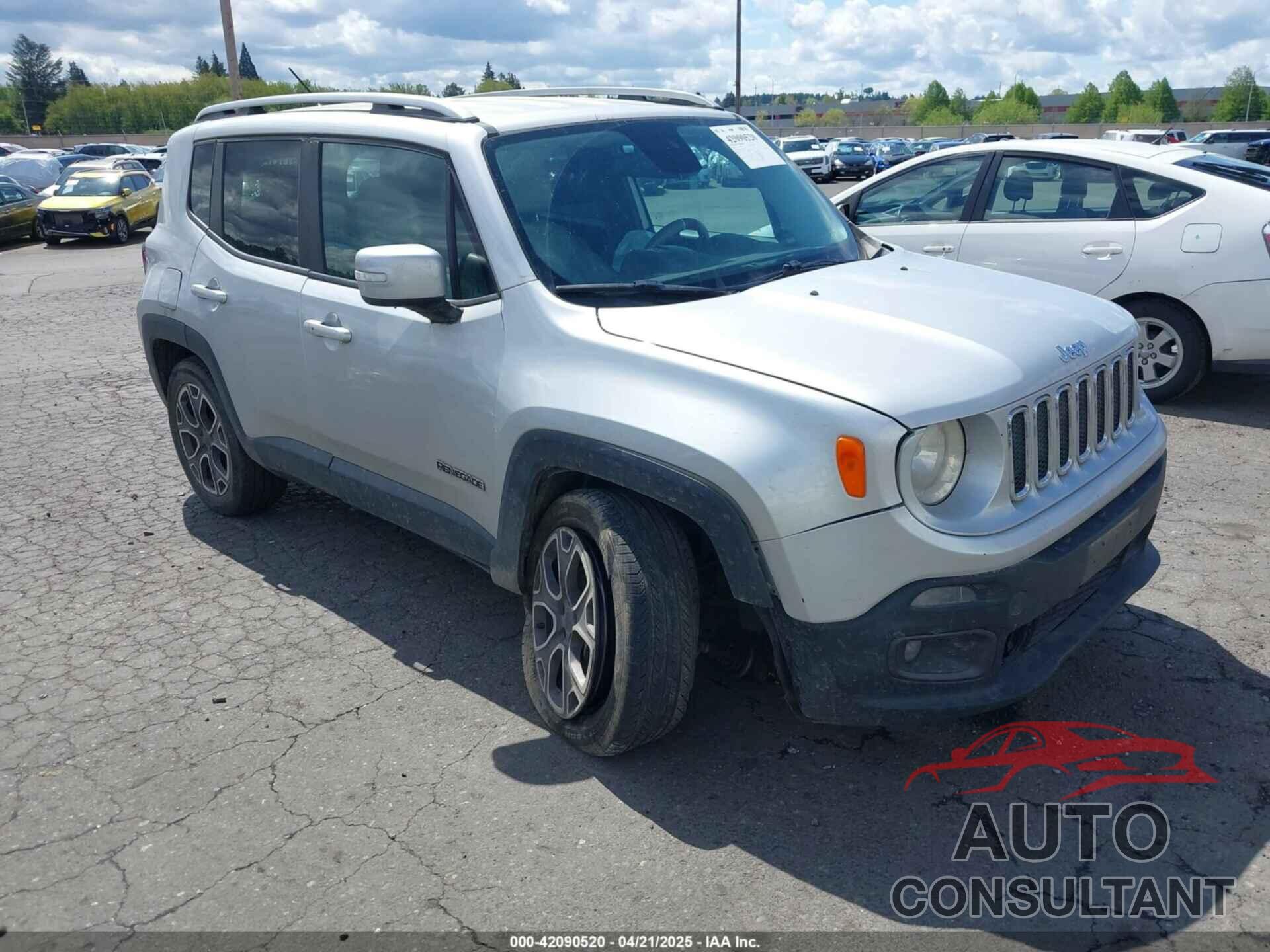 JEEP RENEGADE 2015 - ZACCJBDT4FPC20576