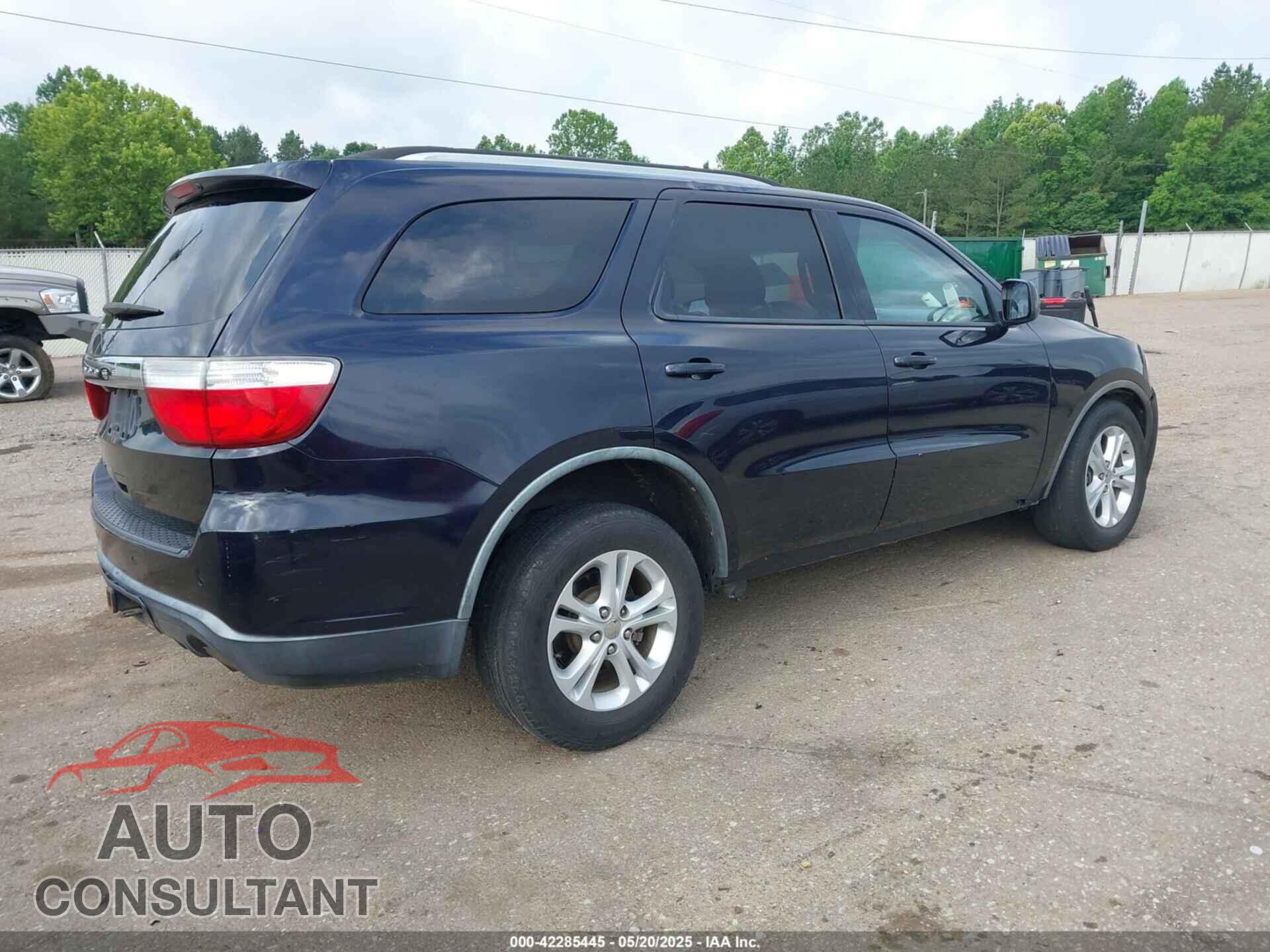 DODGE DURANGO 2011 - 1D4RD2GG3BC623532