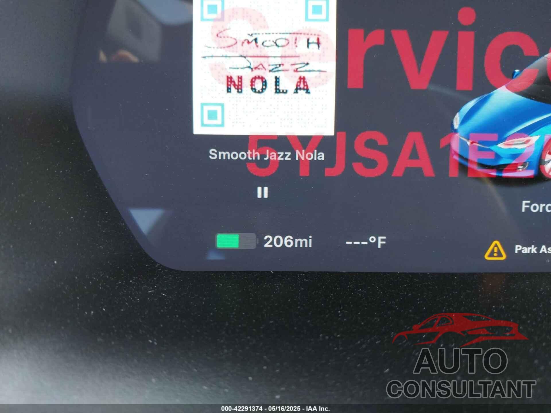 TESLA MODEL S 2020 - 5YJSA1E25LF396292