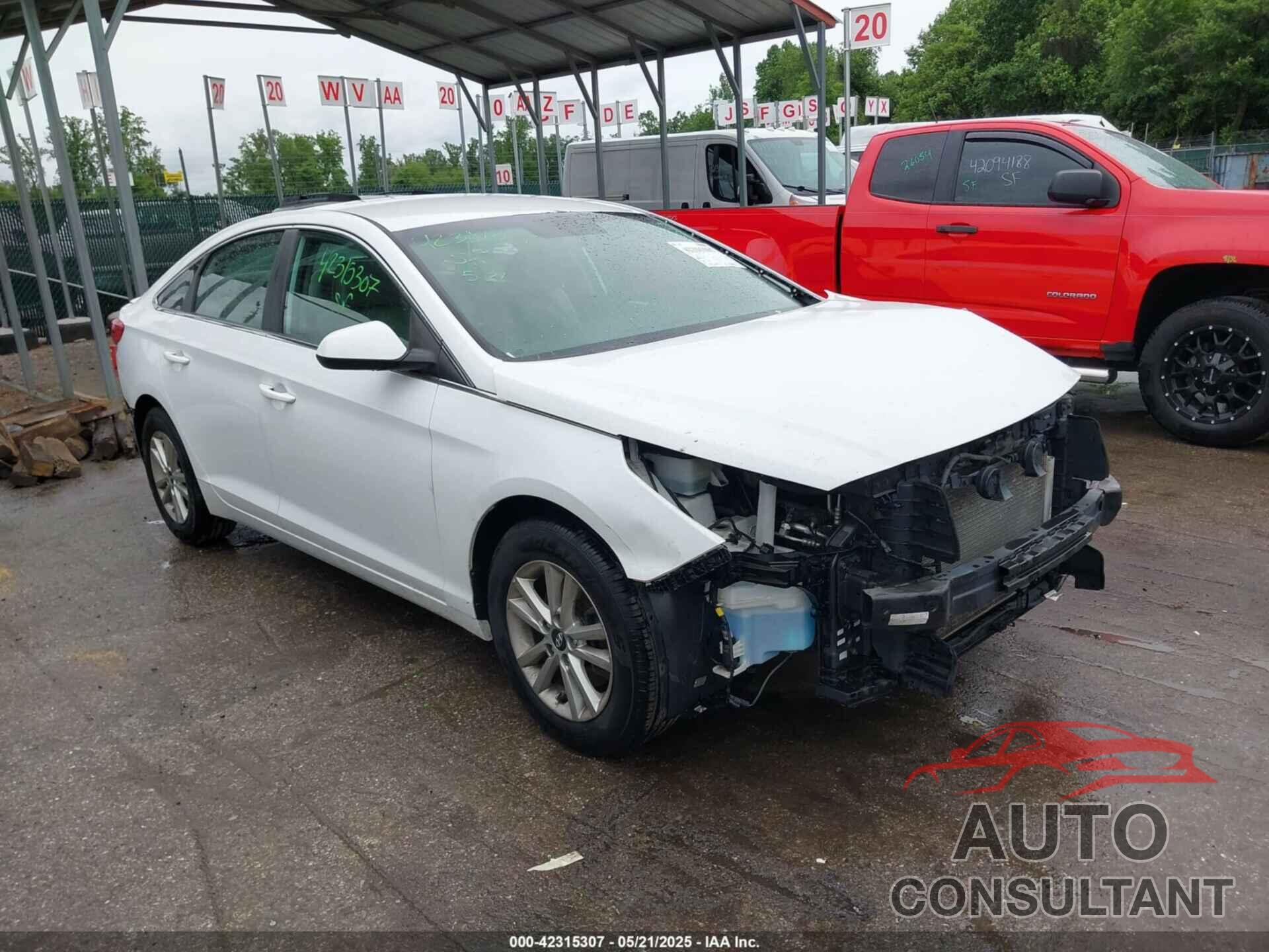 HYUNDAI SONATA 2017 - 5NPE24AF3HH519181