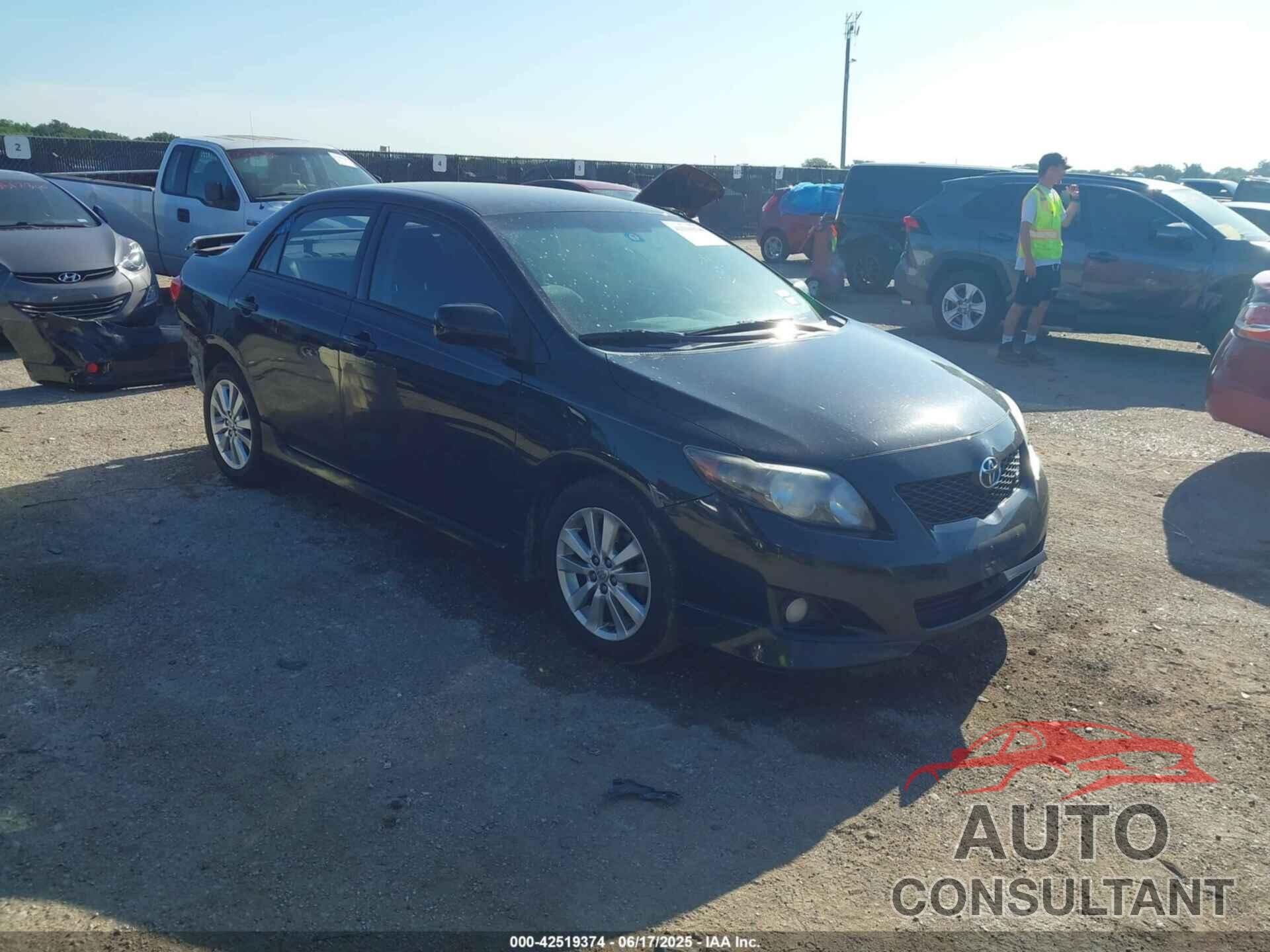 TOYOTA COROLLA 2010 - 2T1BU4EE6AC422693
