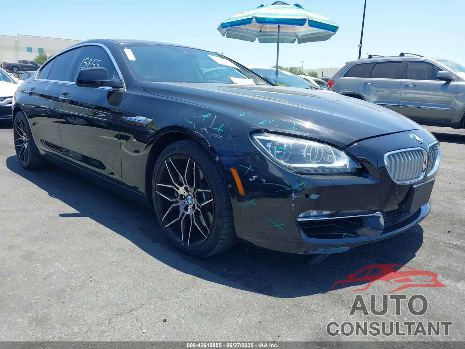 BMW 650I GRAN COUPE 2014 - WBA6B2C53ED128804
