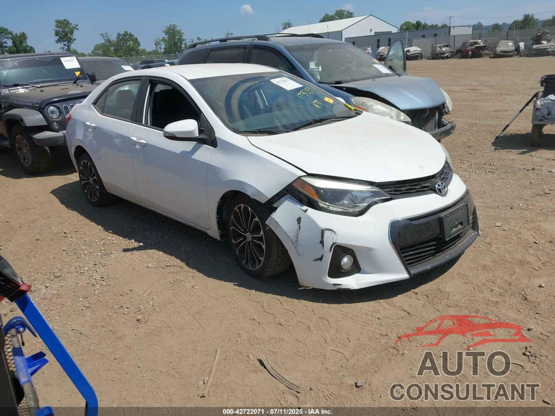 TOYOTA COROLLA 2014 - 2T1BURHE0EC185133