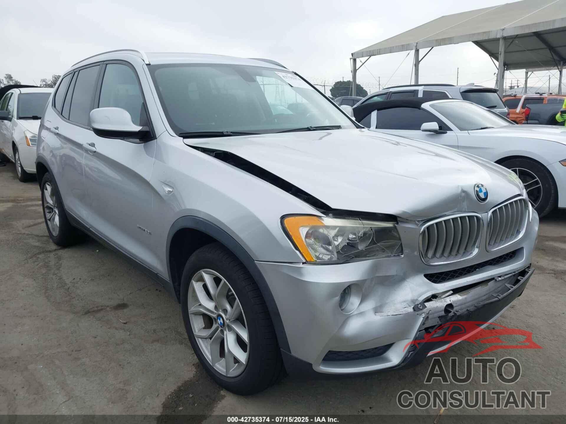 BMW X3 2013 - 5UXWX9C58D0A29013