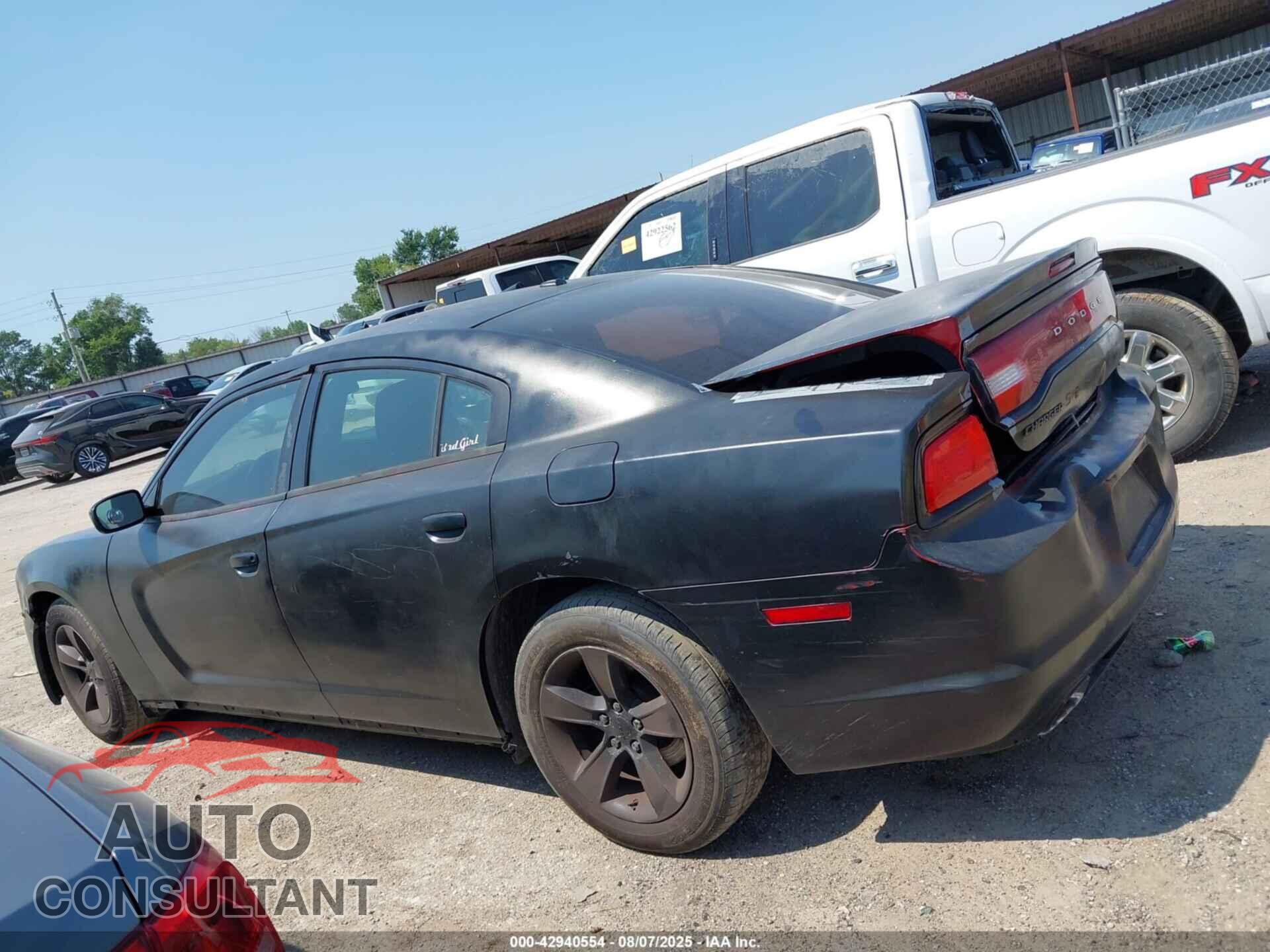 DODGE CHARGER 2012 - 2C3CDXBG4CH109201
